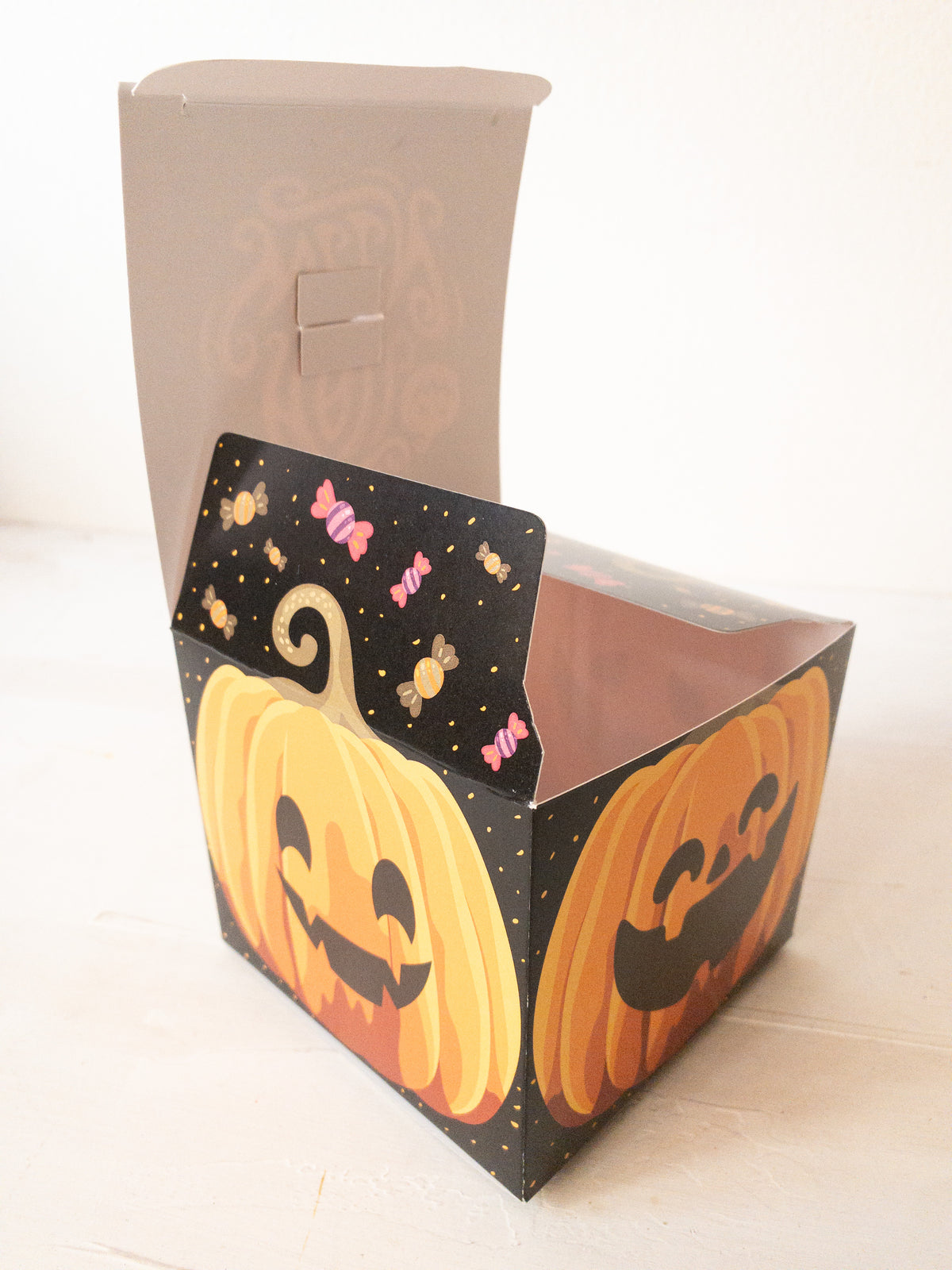 12 CAJAS CALABAZA BOO!