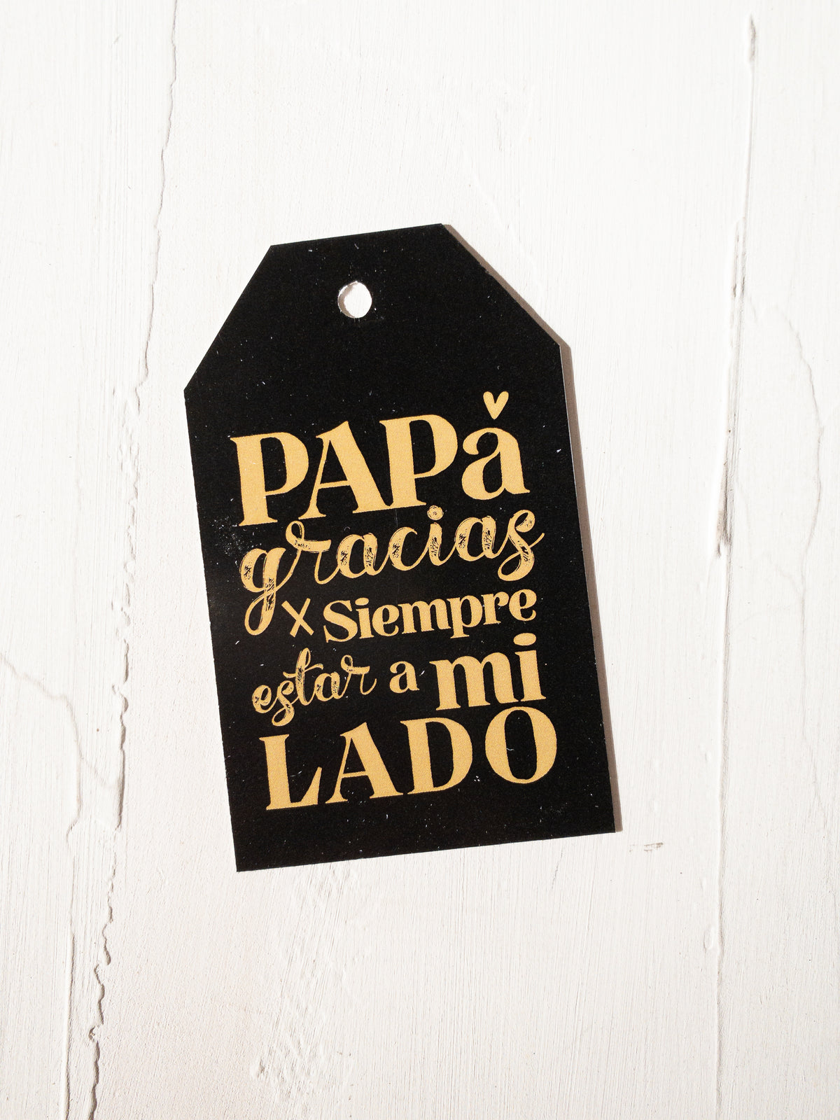25 TAGS 5X8,5 CMS / Papá Gracias por Siempre