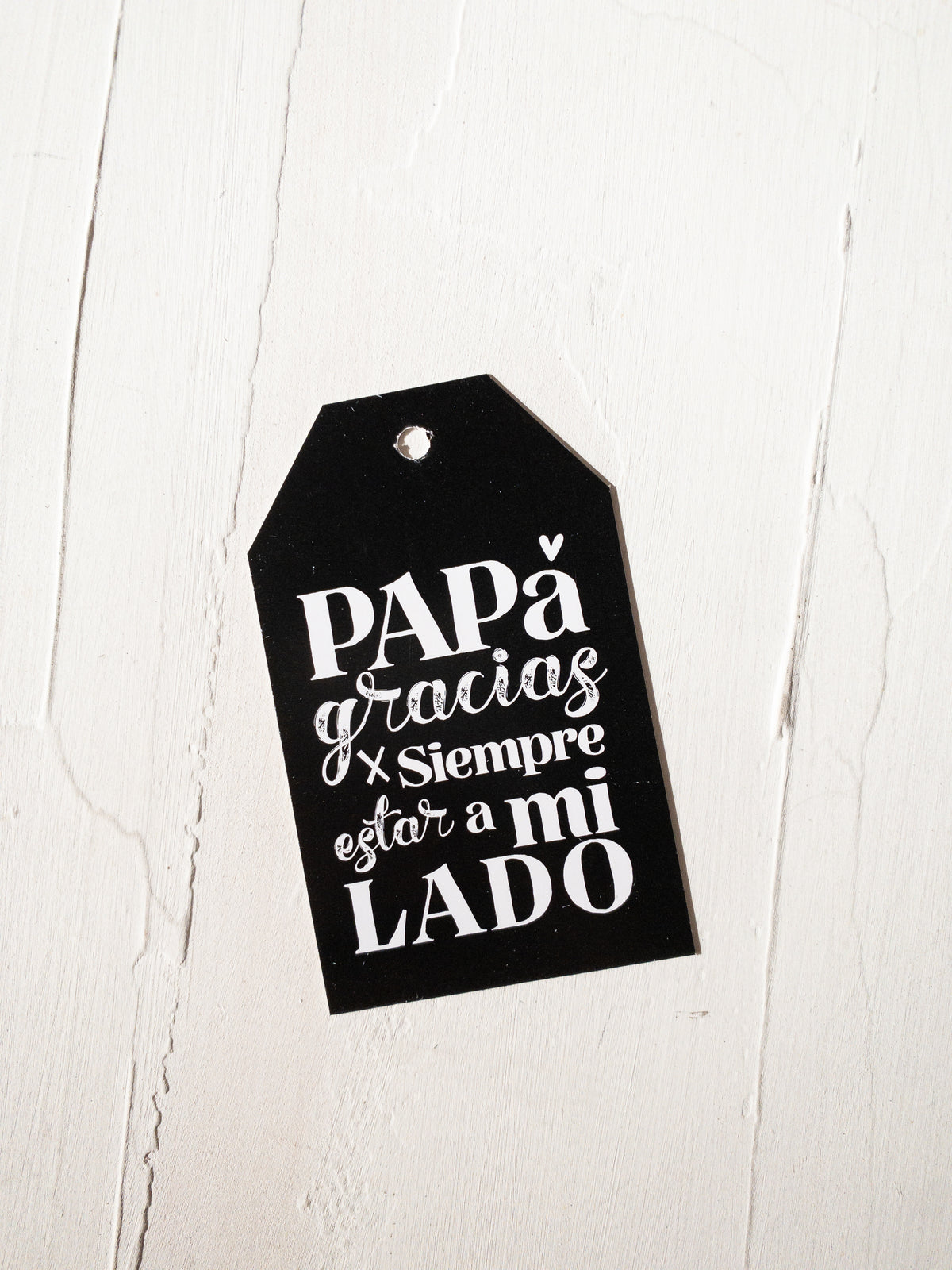 25 TAGS 5X8,5 CMS / Papá Gracias por Siempre