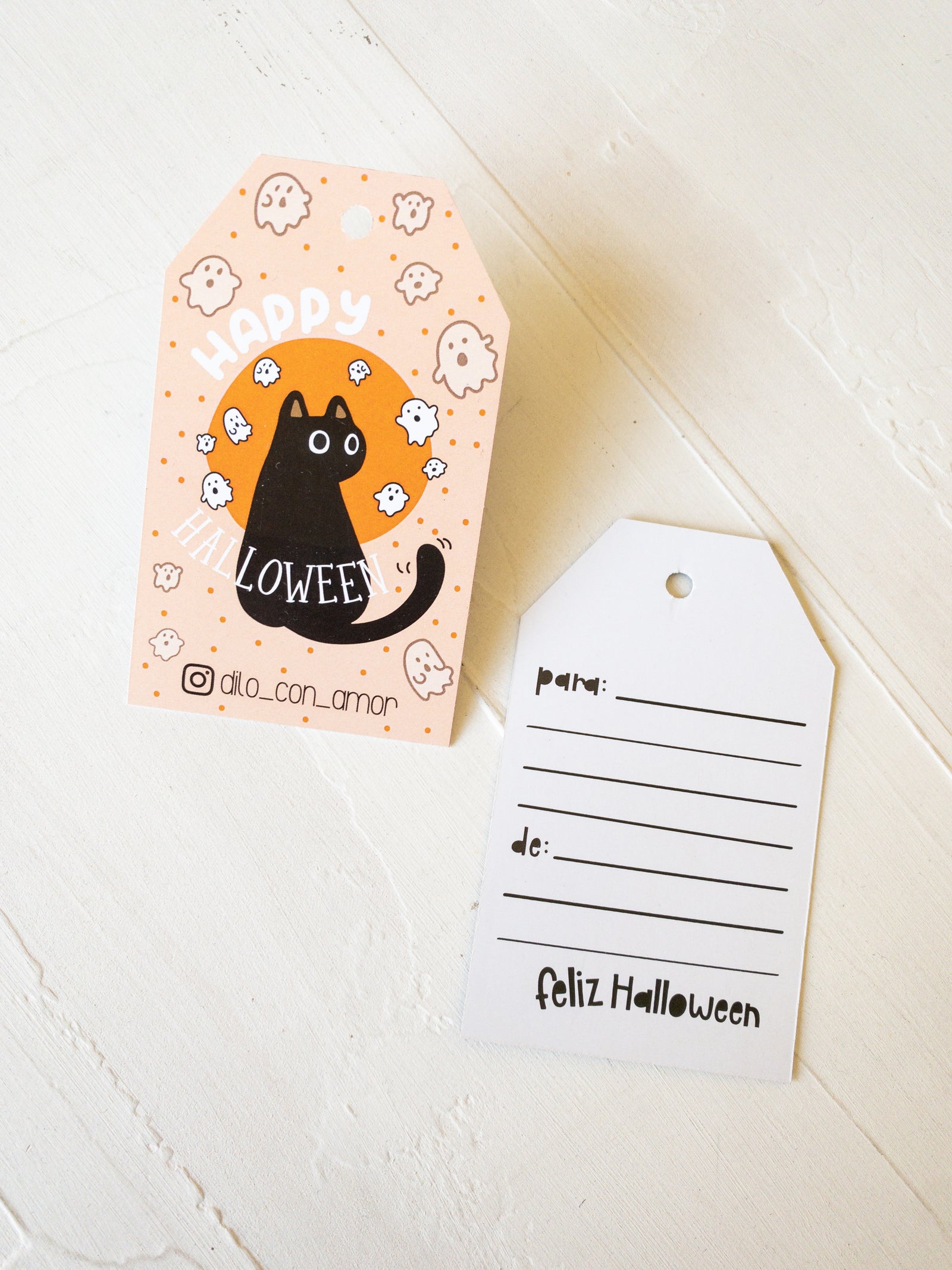 25 TAGS MICHI Y FANTASMAS - IMPRESO 2 CARAS - MÁS INFO PINCHA LA FOTO