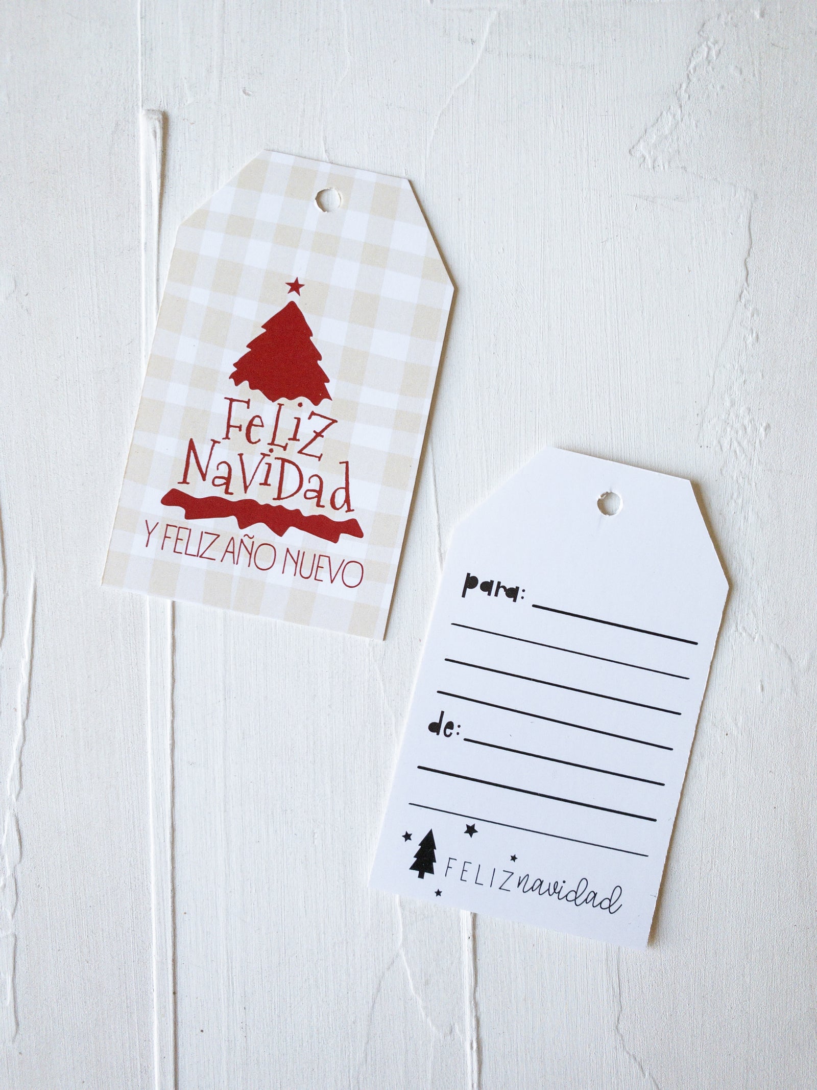 25 TAGS ÁRBOL NAVIDAD 2 - IMPRESO 2 CARAS - MÁS INFO PINCHA LA FOTO