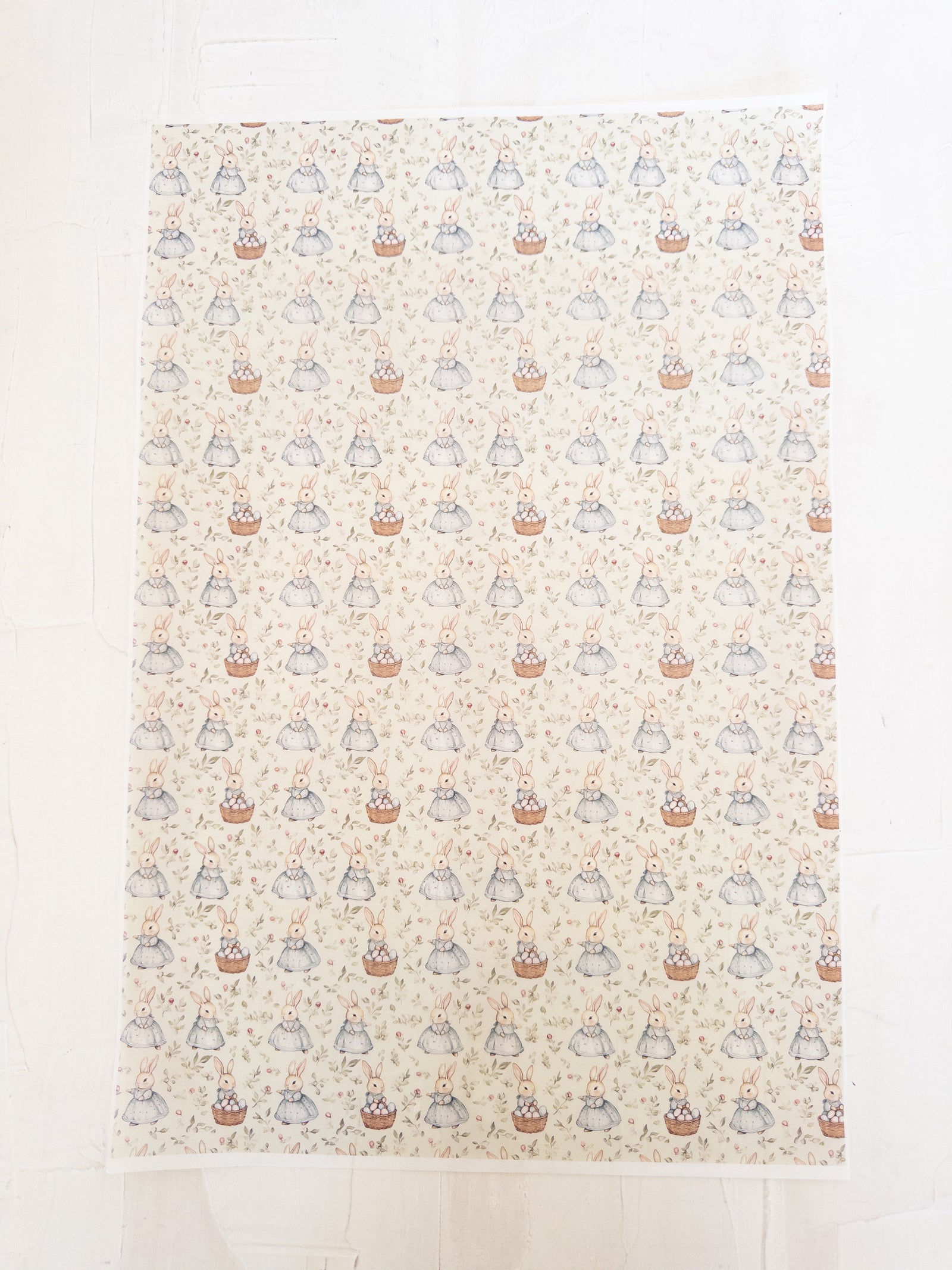 50 MANTEQUILLAS 33X50 CM - CONEJOS VINTAGE 4 - CLICK EN FOTO PARA MÁS INFO