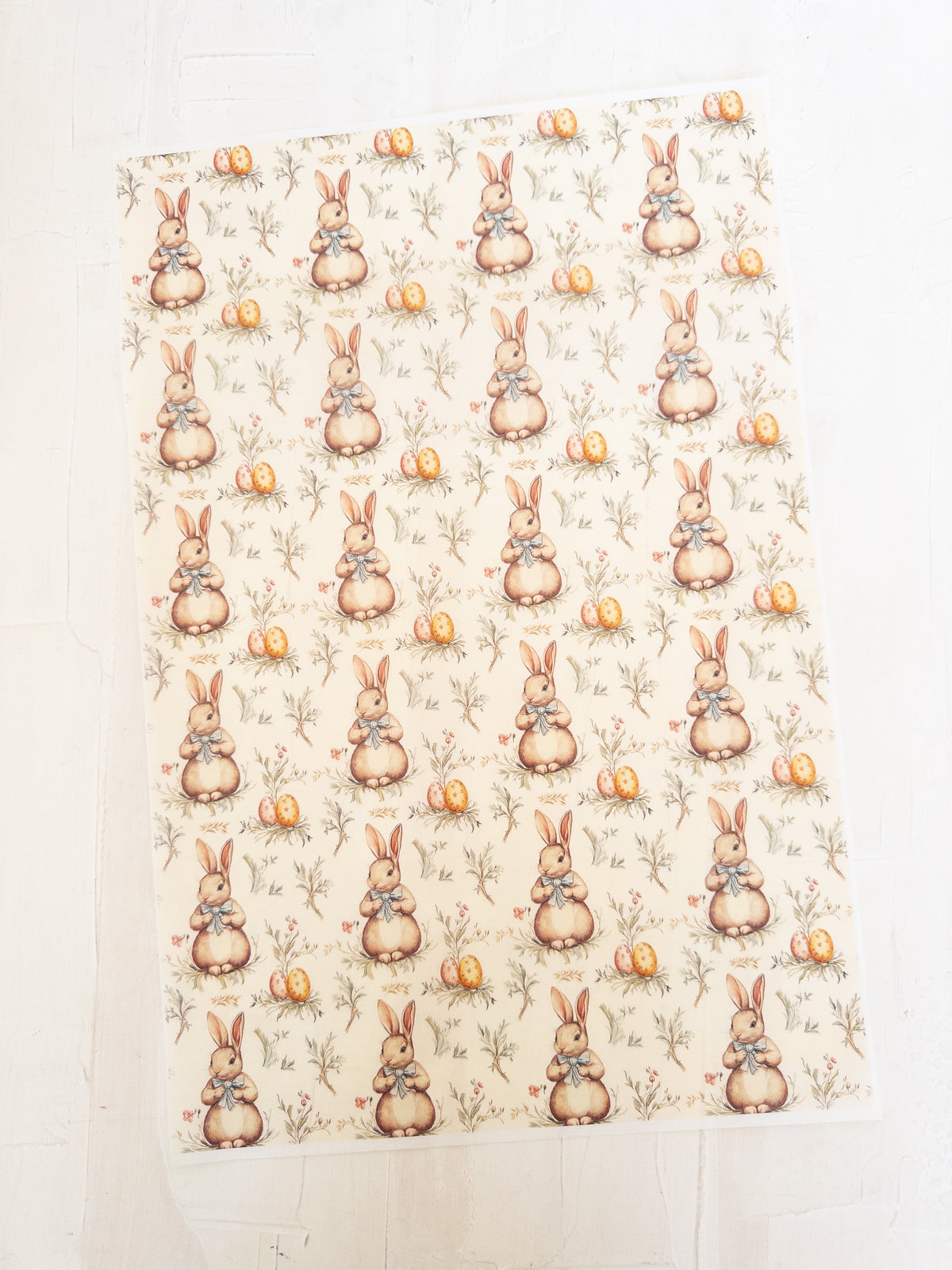 50 MANTEQUILLAS 33X50 CM - CONEJOS VINTAGE 6 - CLICK EN FOTO PARA MÁS INFO