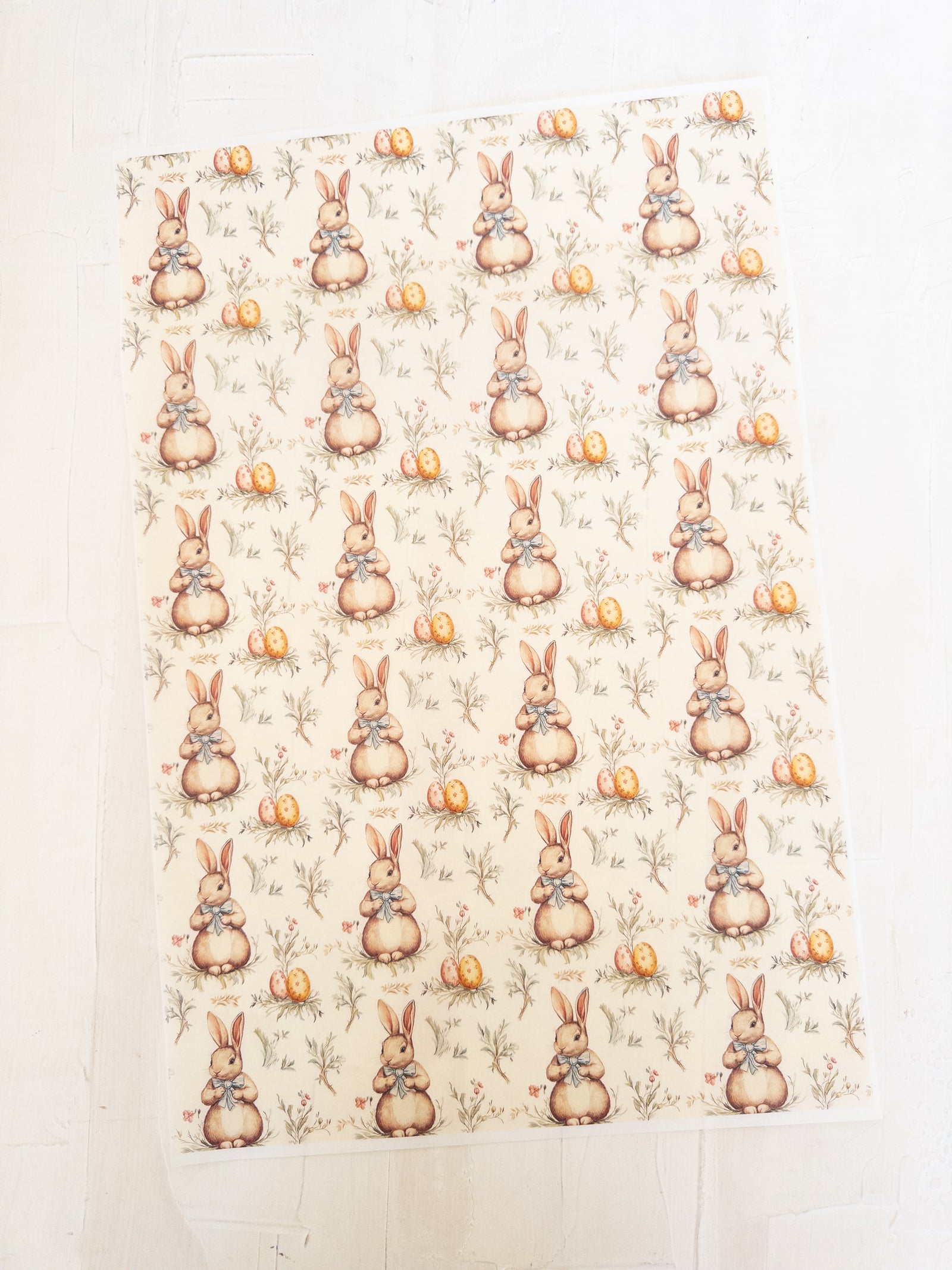 50 MANTEQUILLAS 33X50 CM - CONEJOS VINTAGE 6 - CLICK EN FOTO PARA MÁS INFO