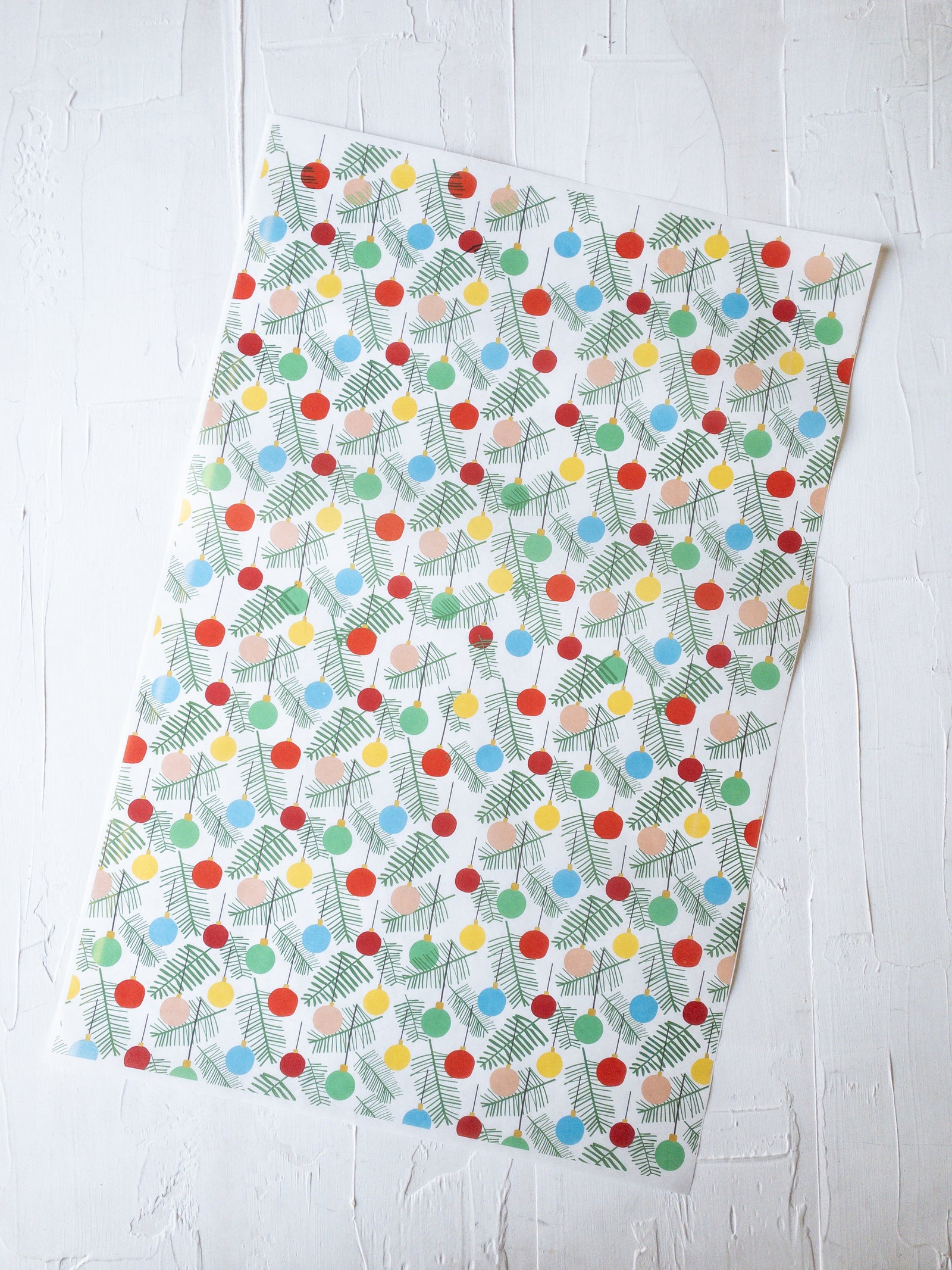 50 PAPEL MANTEQUILLA 33X50 CM - PELOTITAS DE COLORES - CON LOGO + INFO PINCHANDO LA FOTO