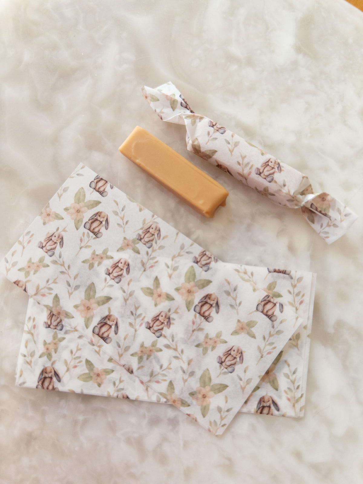 PAPEL PASCUA PARA CALUGAS 12X6 CMS - CONEJO 2 - PINCHA FOTO PARA MÁS INFO