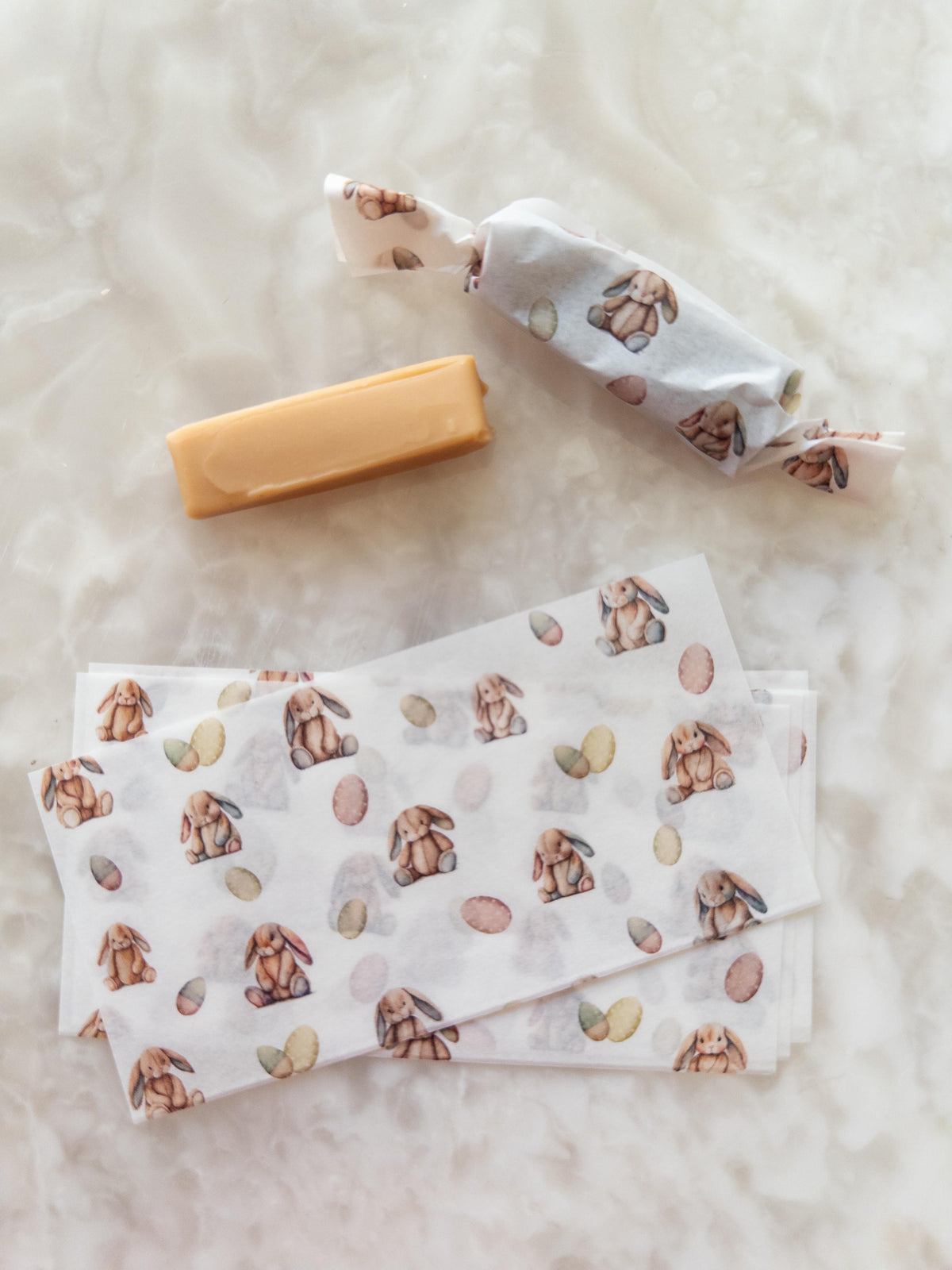 PAPEL PASCUA PARA CALUGAS 12X6 CMS - CONEJO 4 - PINCHA FOTO PARA MÁS INFO