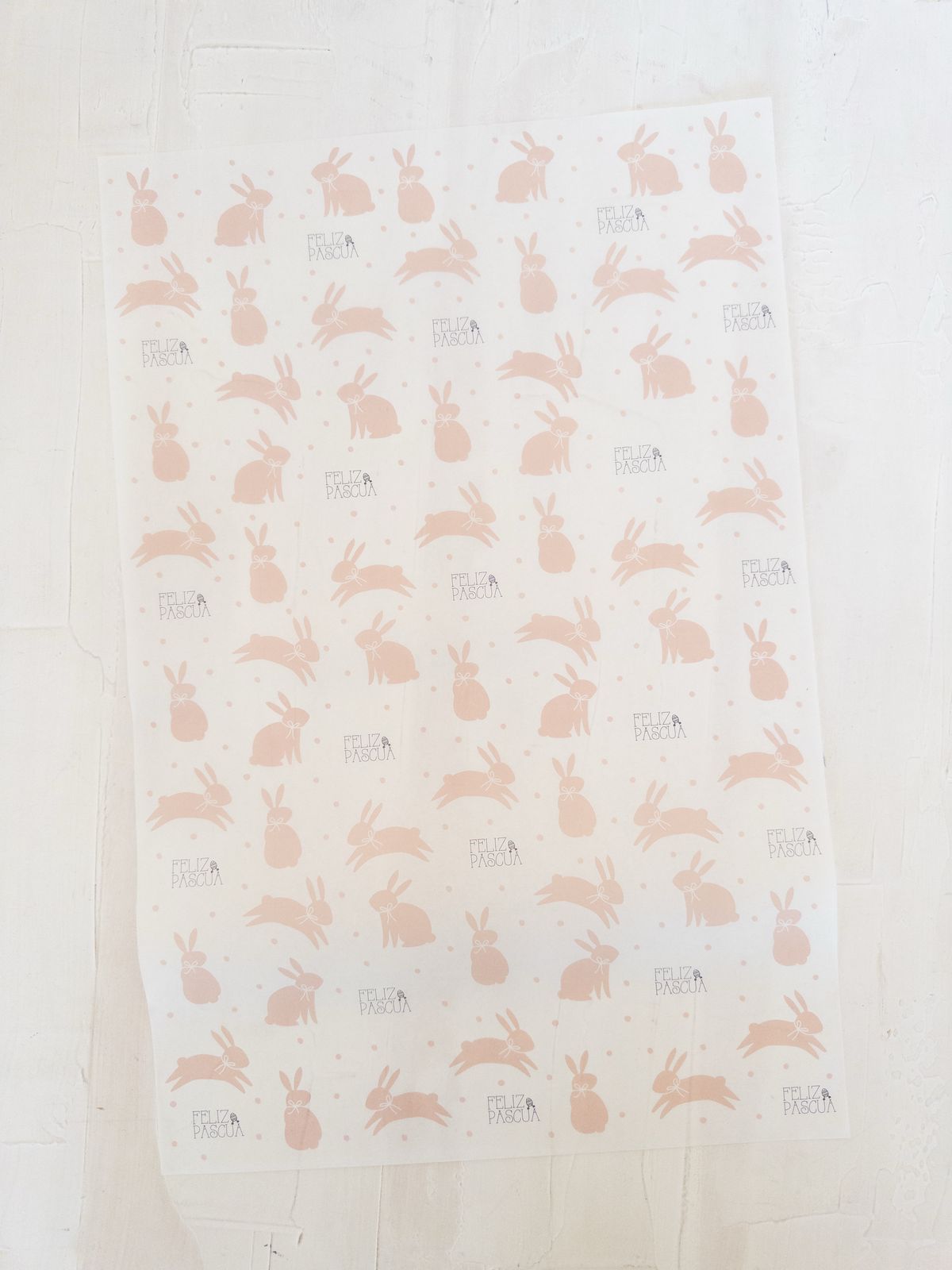 50 MANTEQUILLAS 33X50 CM - MUCHOS CONEJITOS - CLICK EN FOTO PARA MÁS INFO