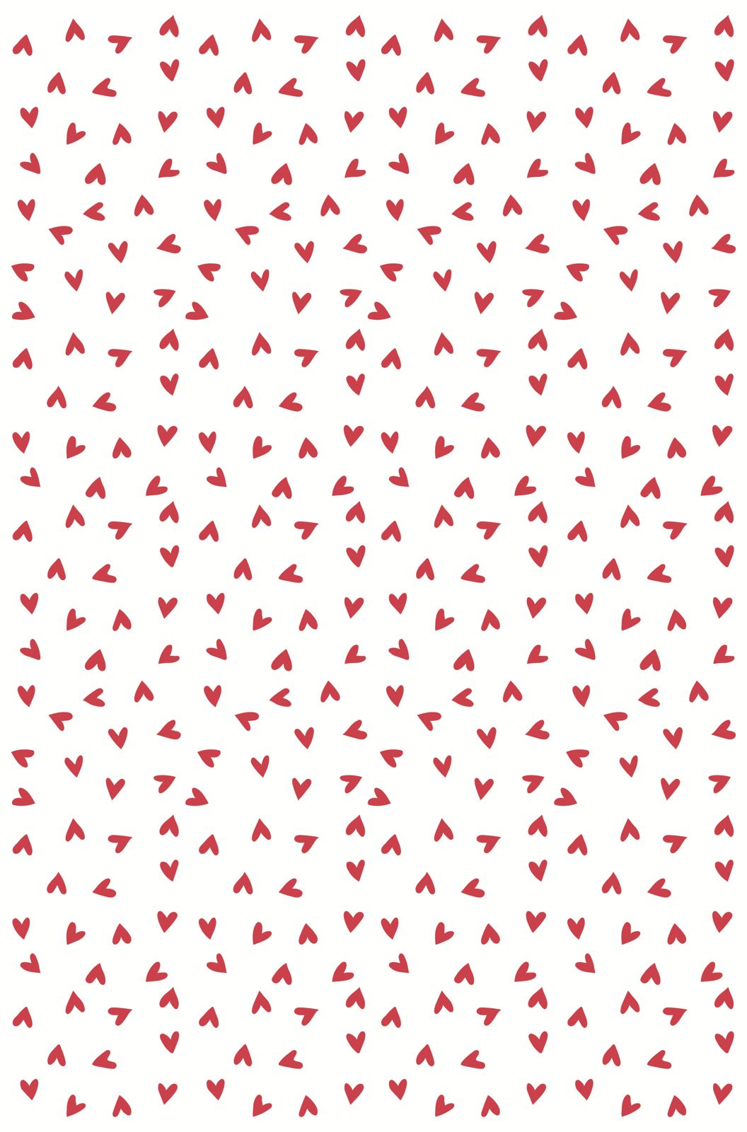 50 PAPEL MANTEQUILLA - MINI CORAZONES - SIN LOGO - PARA MAS DETALLE PINCHA LA FOTO