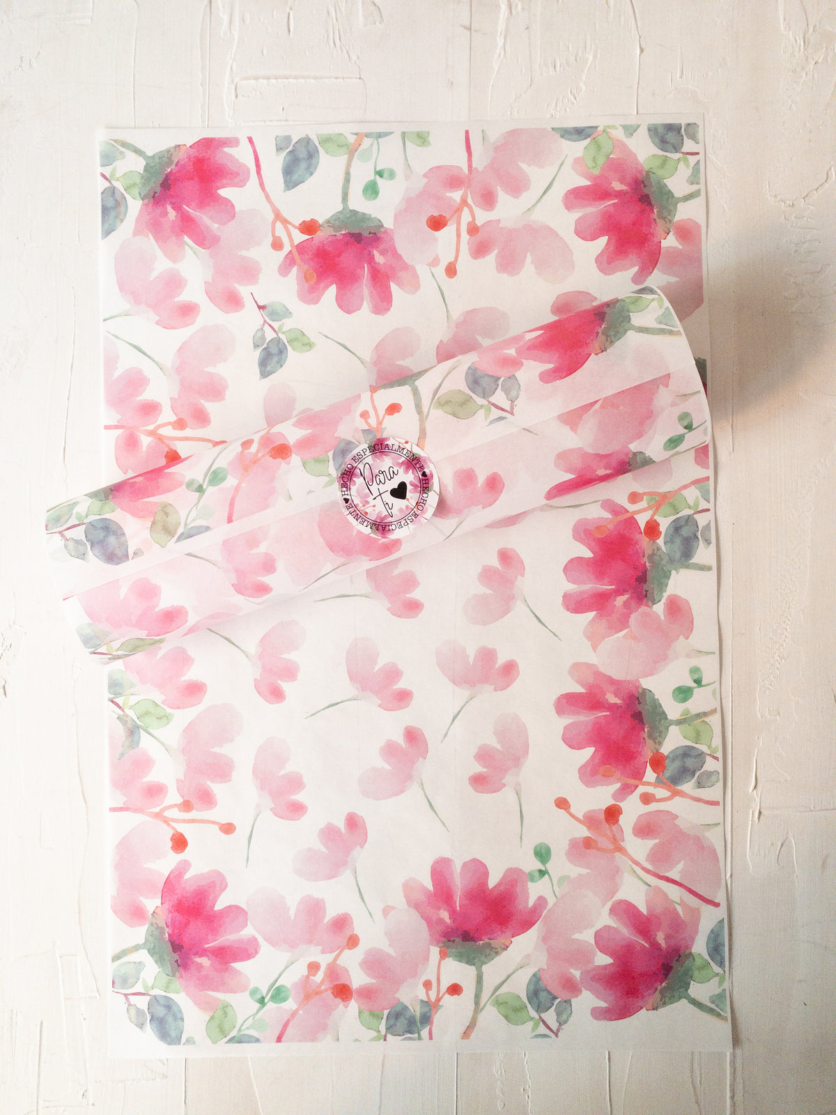 PACK  PAPELERÍA EMPRENDEDOR - FLORES - REVISA EL DETALLE PINCHANDO EN LA FOTO