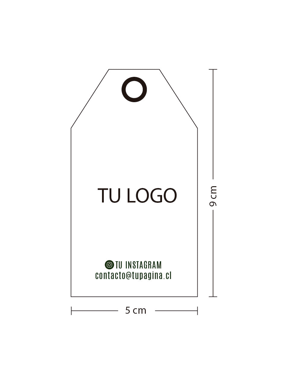 40 HANG TAG 6X11 CM - AMOR EN FRASCO