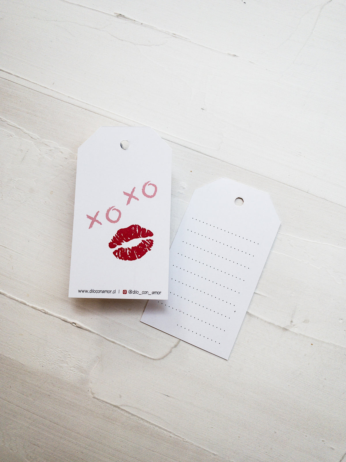 40 HANG TAG 6X11 CM- XOXO BESITO