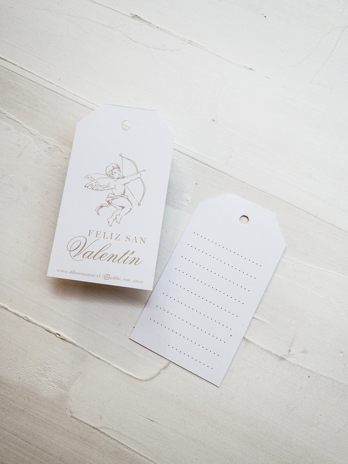 40 HANG TAG 6X11 CM - QUERUBÍN CHIC