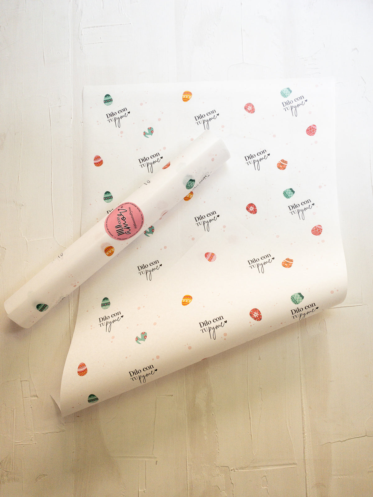 50 MANTEQUILLAS 33X50 CM -PASCUA CON HUEVOS DE COLORES - CLICK EN FOTO PARA MÁS INFO