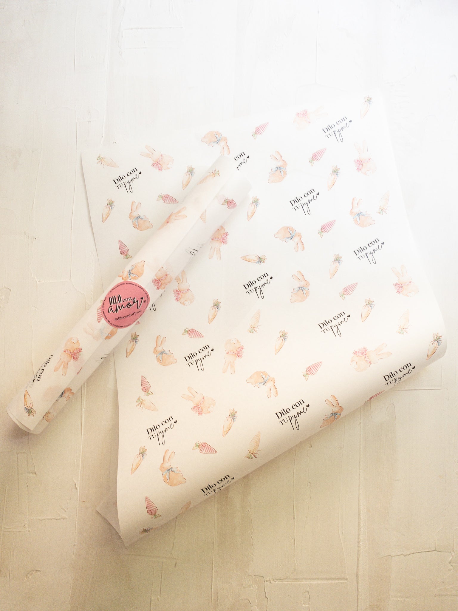 50 MANTEQUILLAS 33X50 CM -CONEJITOS DE MADERA - CLICK EN FOTO PARA MÁS INFO