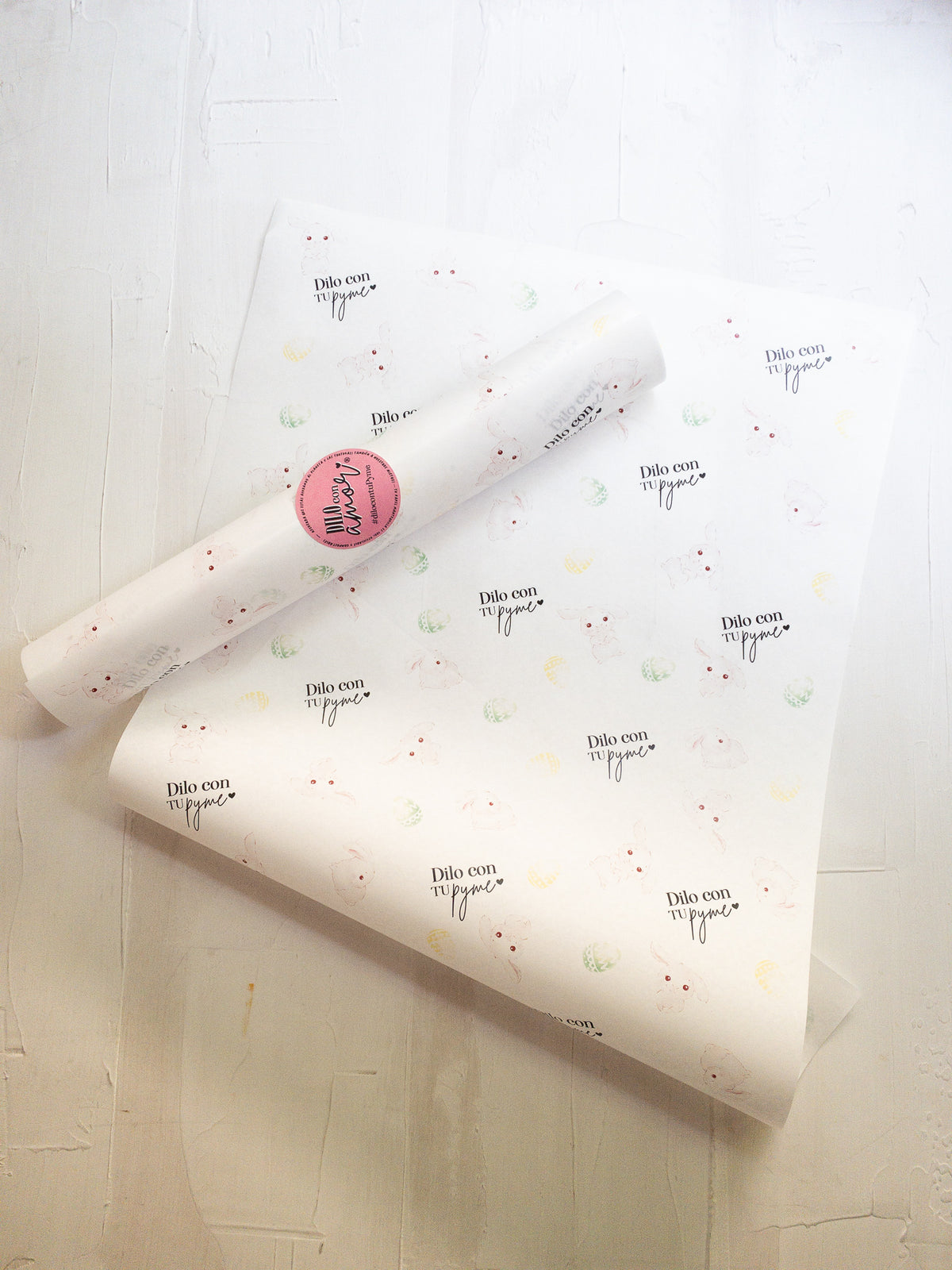 50 MANTEQUILLAS 33X50 CM -CONEJOS Y HUEVITOS 2 - CLICK EN FOTO PARA MÁS INFO