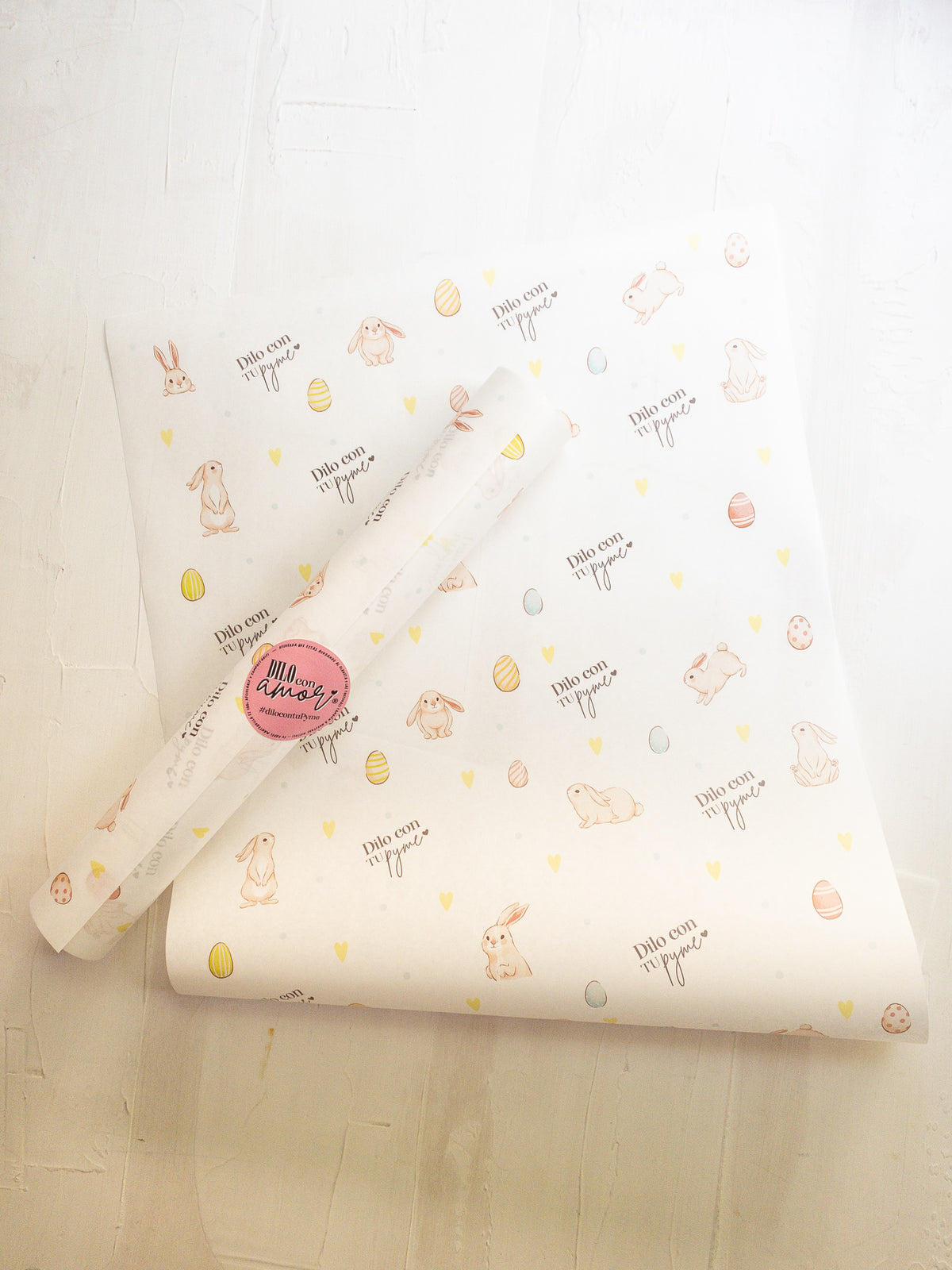 50 MANTEQUILLAS 33X50 CM -CONEJITO ACUARELADO - CLICK EN FOTO PARA MÁS INFO