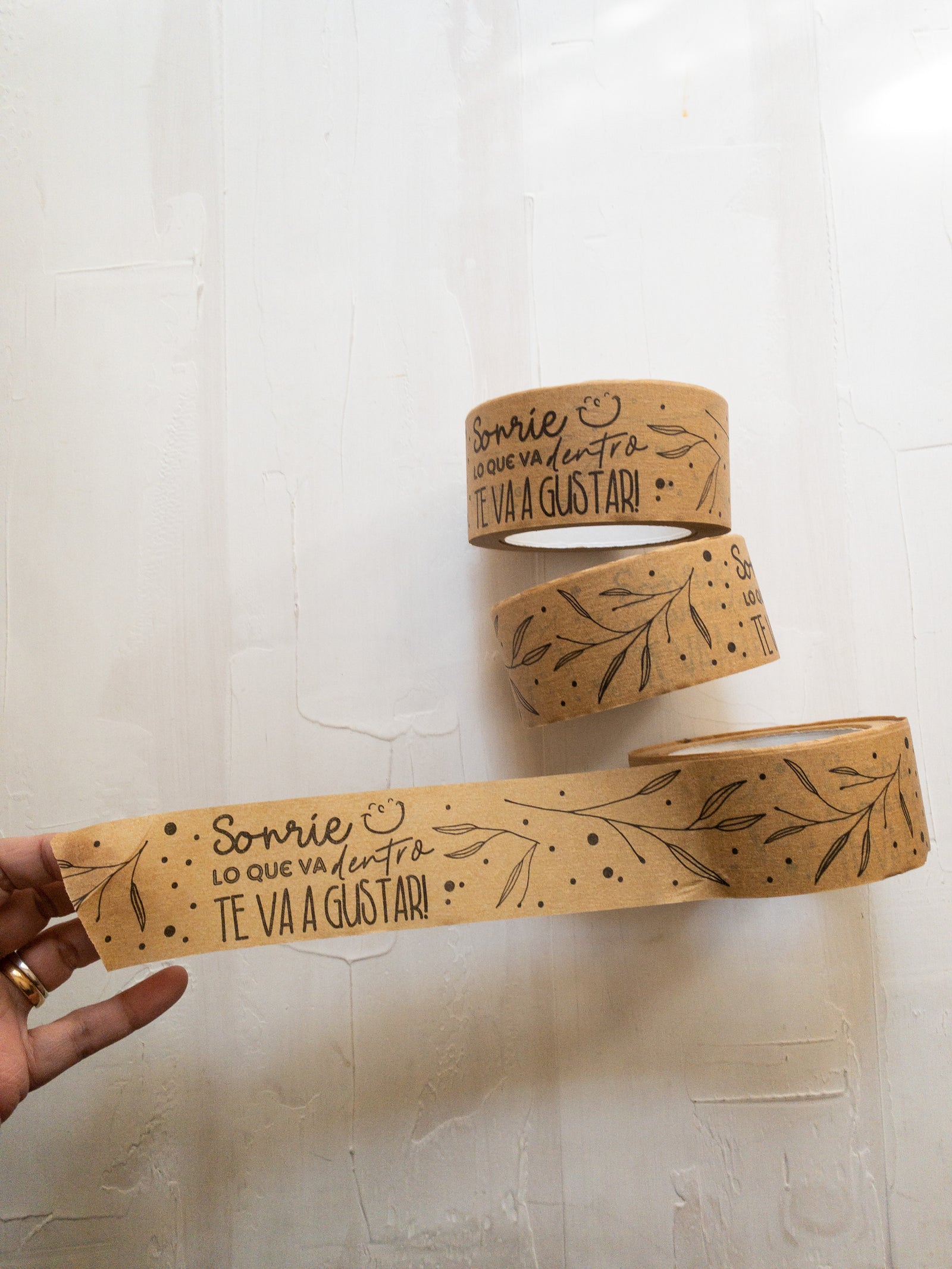 CINTA ECOPAPER SONRÍE GRETA :D + INFO PINCHANDO LA FOTO