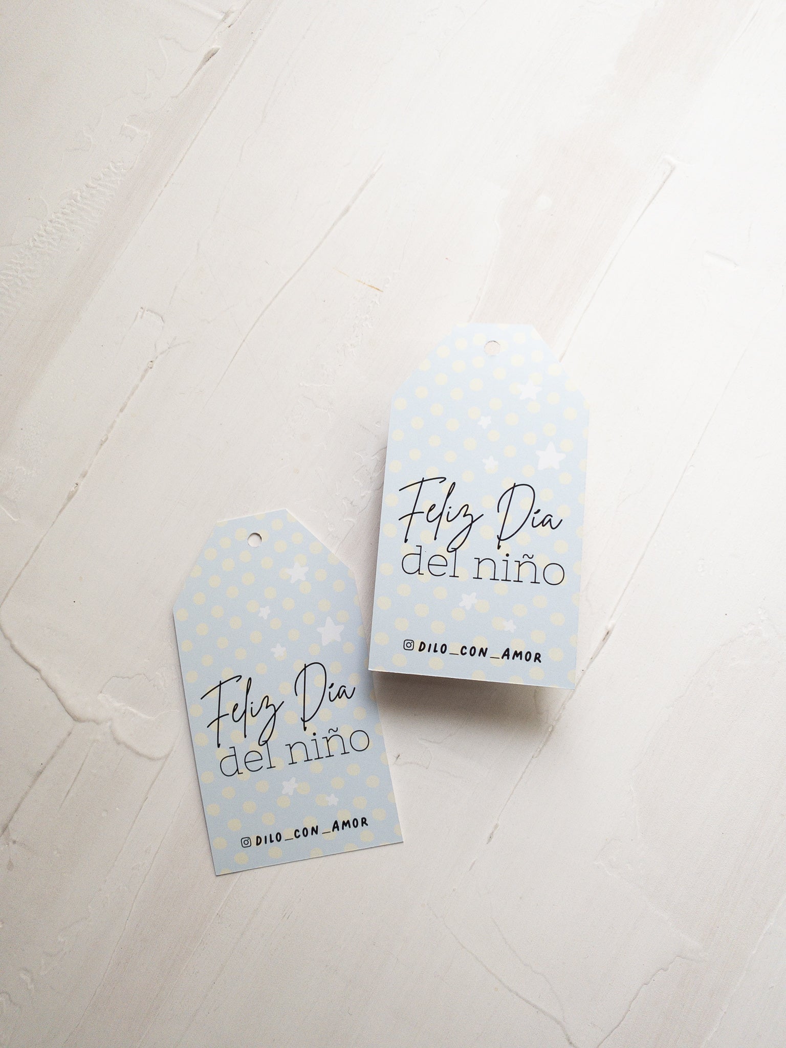 40 TAG DÍA DEL NIÑO "CELESTE" - PINCHA LA FOTO PARA MÁS INFO