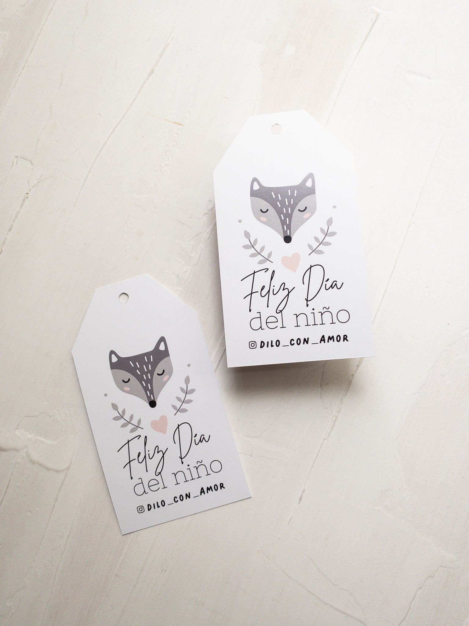 40 TAG DÍA DEL NIÑO "ZORRITO" - PINCHA LA FOTO PARA MÁS INFO