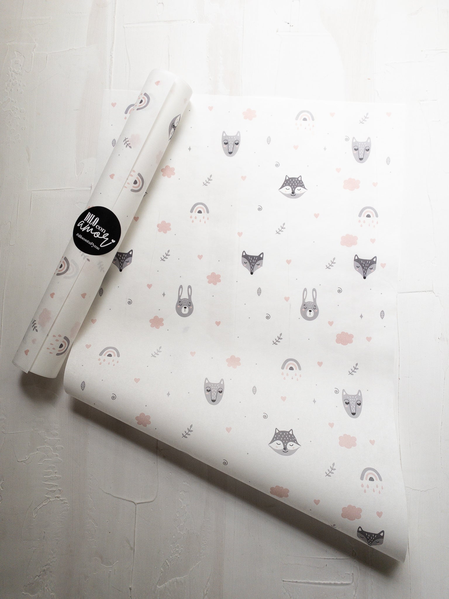 50 PAPELES "ZORRITOS Y CONEJOS" SIN LOGO + INFO PINCHANDO LA FOTO