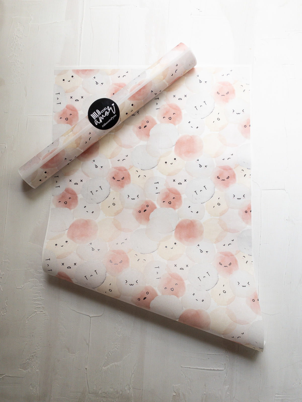 50 PAPELES &quot;CARITAS&quot; SIN LOGO + INFO PINCHANDO LA FOTO