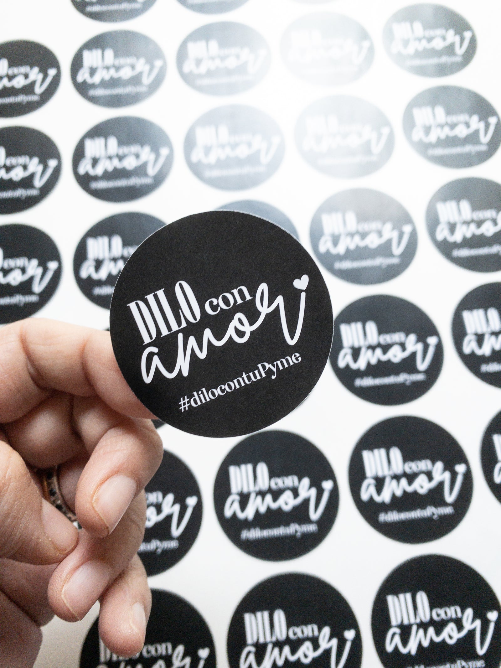 STICKER ADHESIVOS REDONDOS - ELIGE TAMAÑO Y CANTIDAD  - PINCHA FOTO PARA MÁS INFO