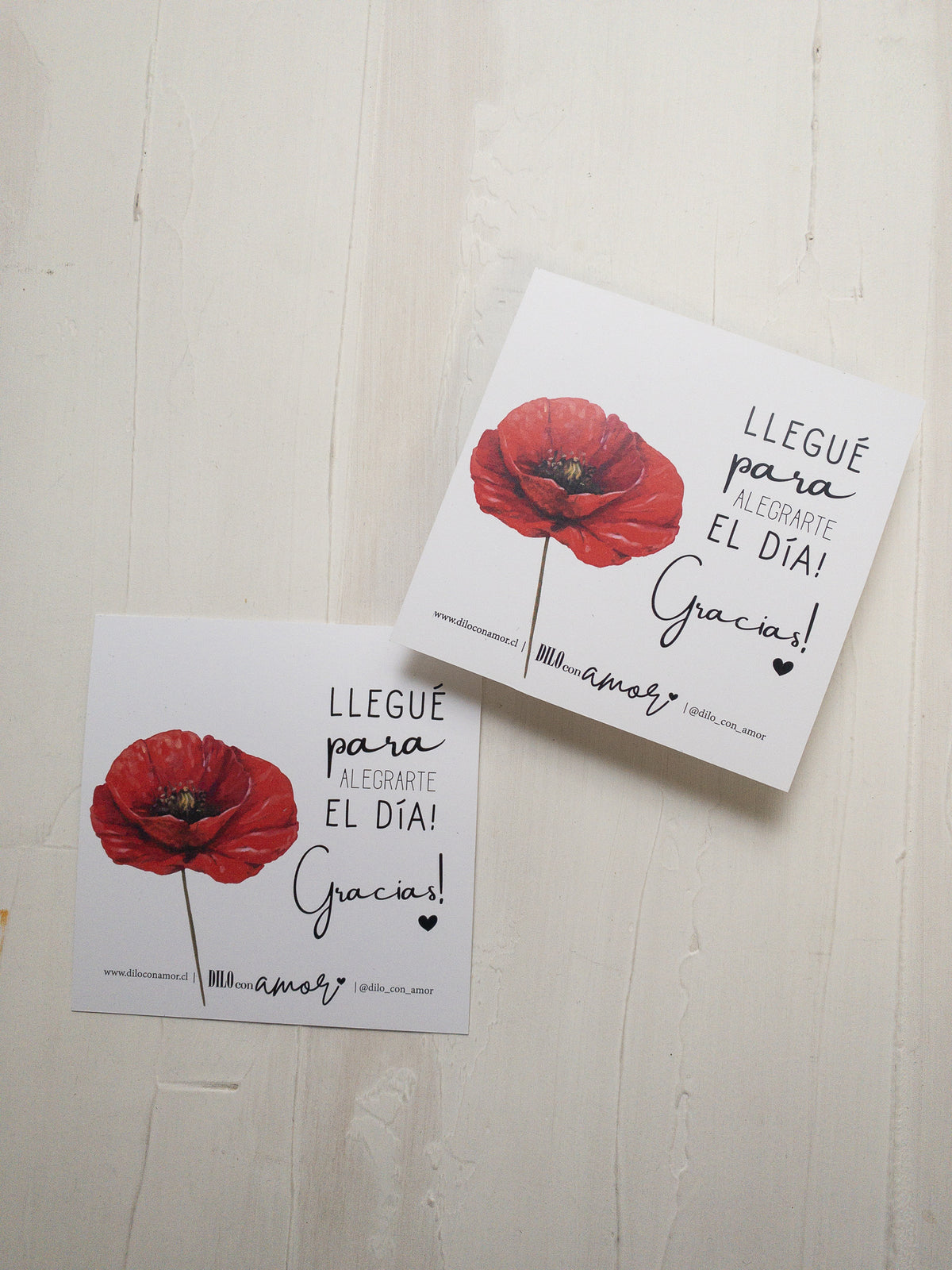 AGRADECE CON UN - LLEGUÉ PARA ALEGRAR-