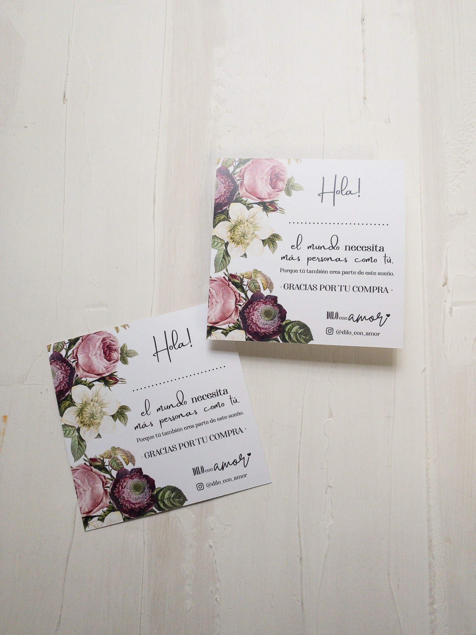 AGRADECE CON UN - MÁS PERSONAS COMO TÚ -