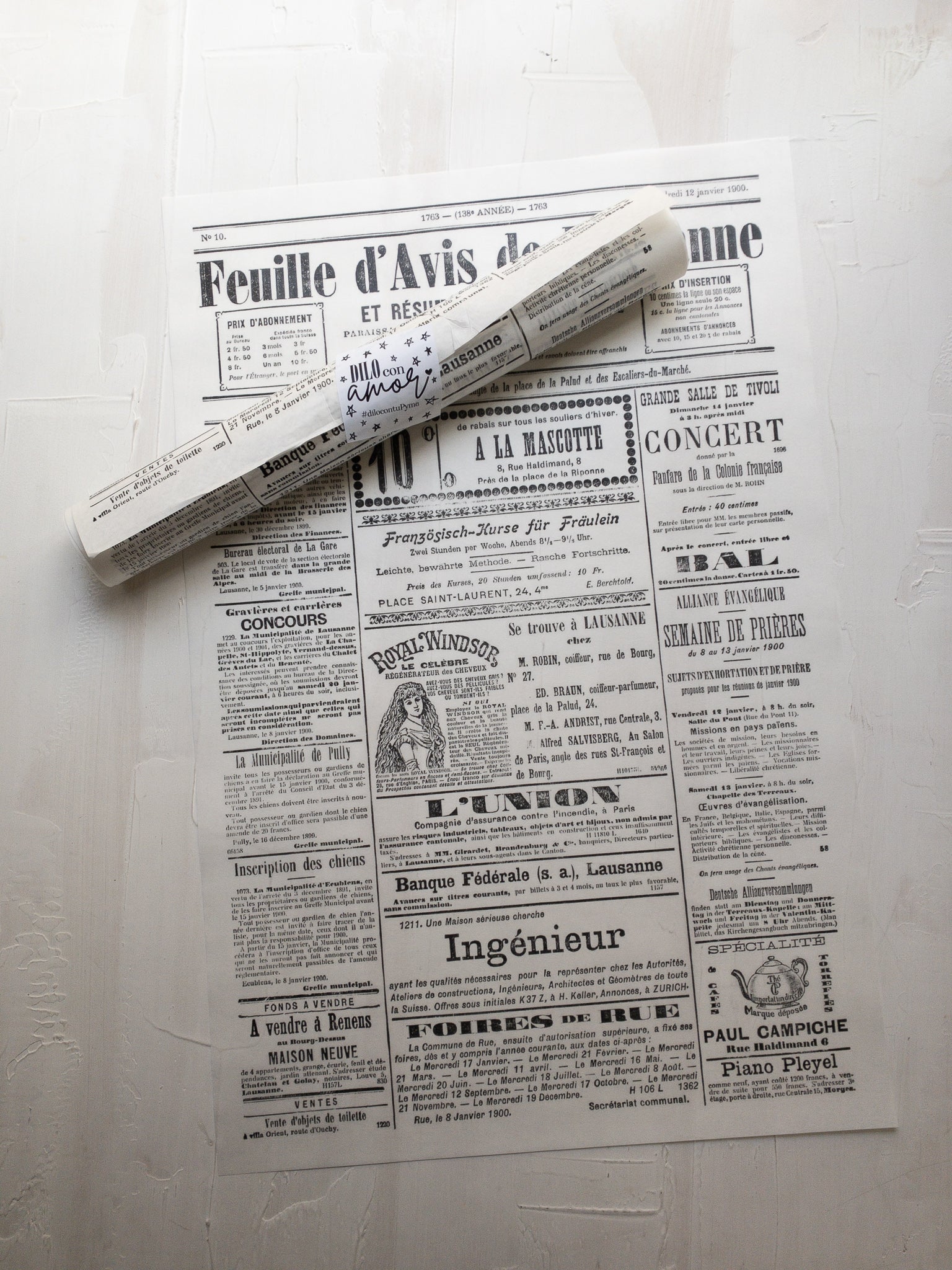 50 UNIDADES LE PARISIEN B/N SIN LOGO  MÁS INFO PINCHA FOTO