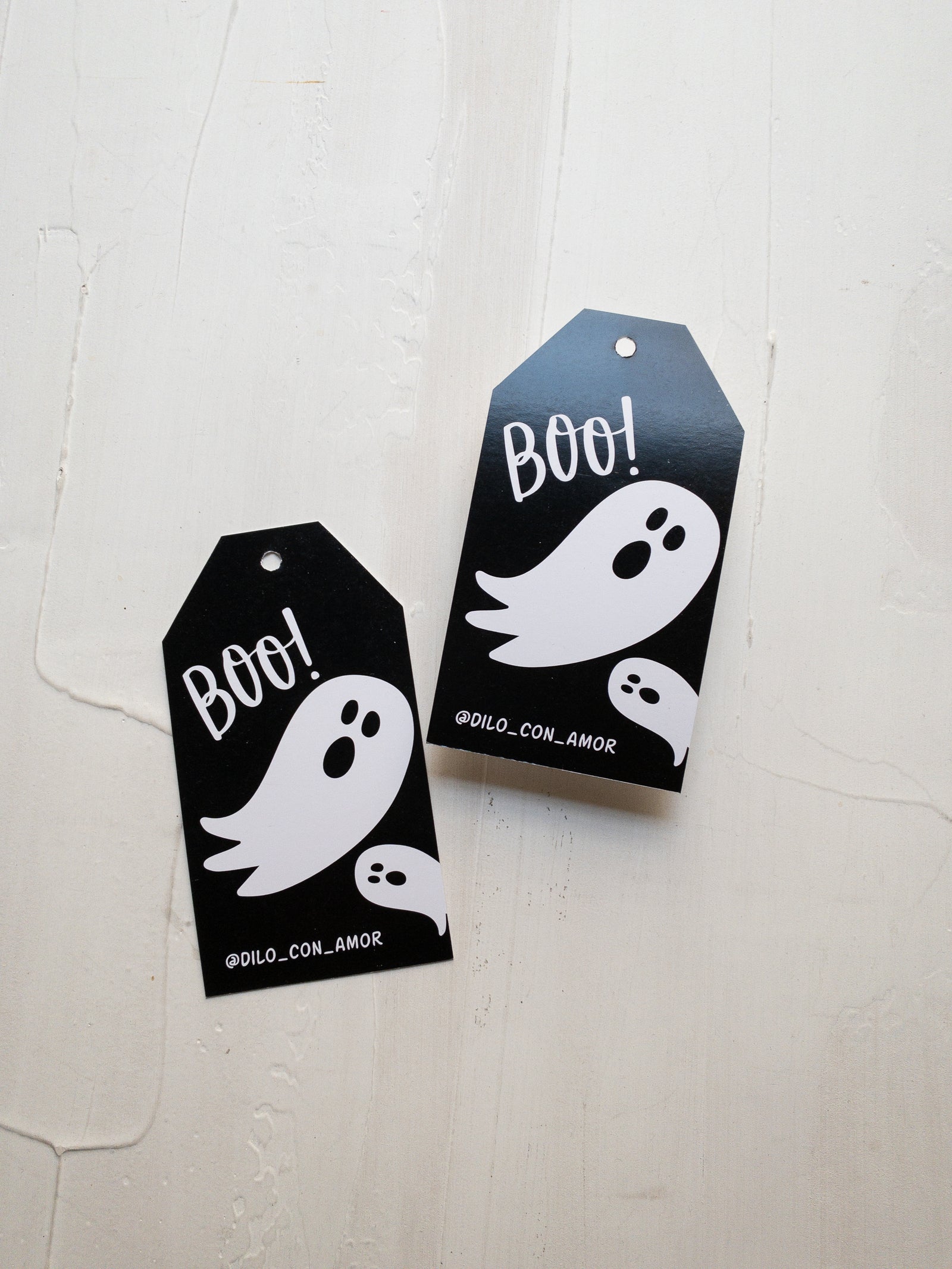 40 TAGS 6X11 CM - HAPPY BOOO / INGRESA EN LA FOTO PARA OPCIONES