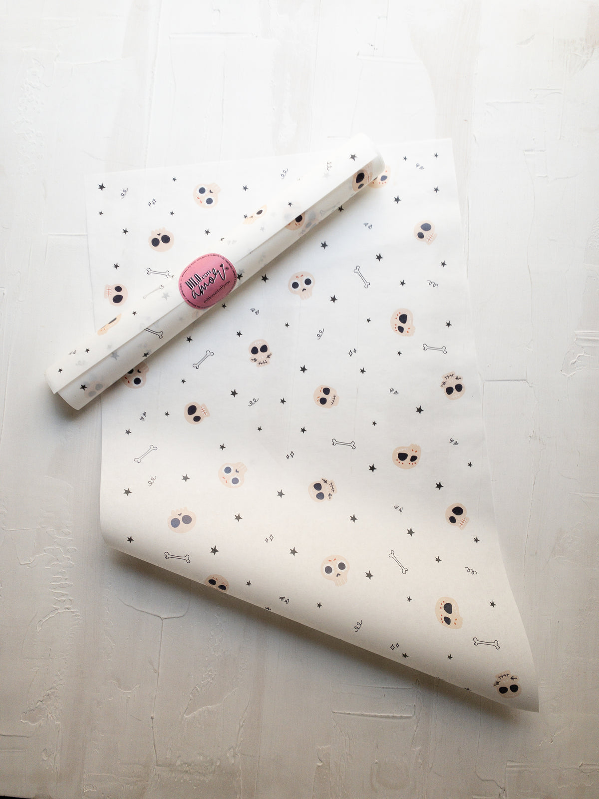 50 PAPEL MANTEQUILLA 33X50 CM - CALACAS DAMASCO - SIN LOGO + INFO PINCHANDO LA FOTO