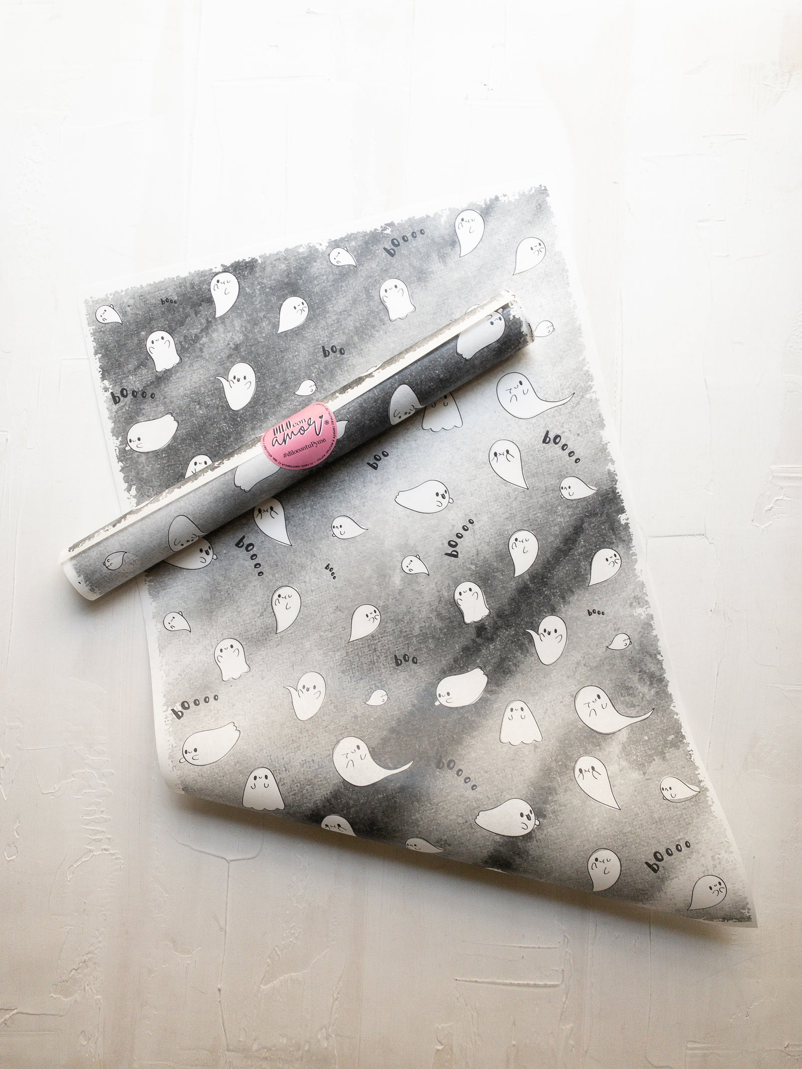 50 PAPEL MANTEQUILLA 33X50 CM - FANTASMAS EN LA PENUMBRA - SIN LOGO + INFO PINCHANDO LA FOTO