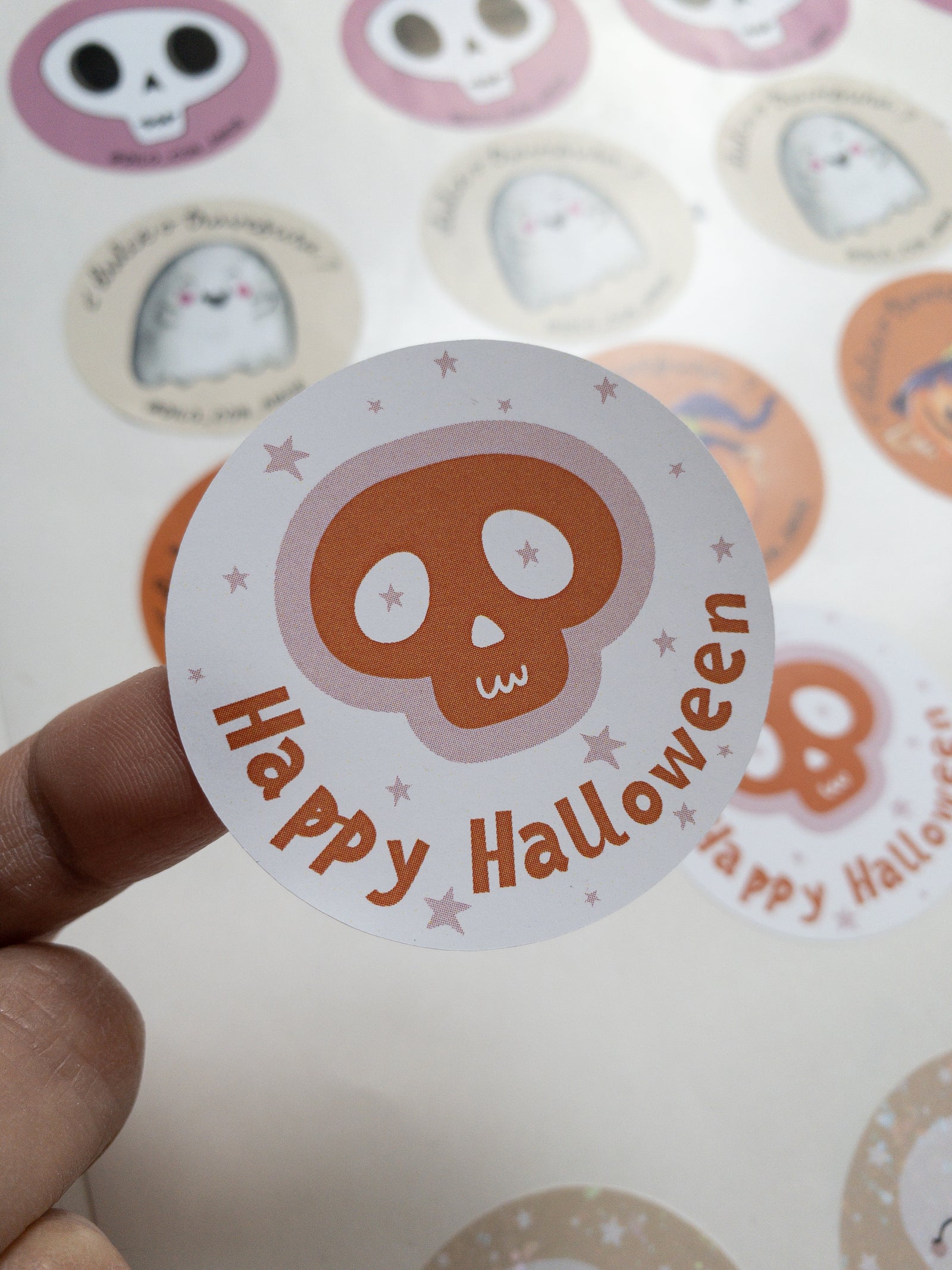 40 STICKER 5 CM -  CALACA / INGRESA EN LA FOTO PARA + INFO