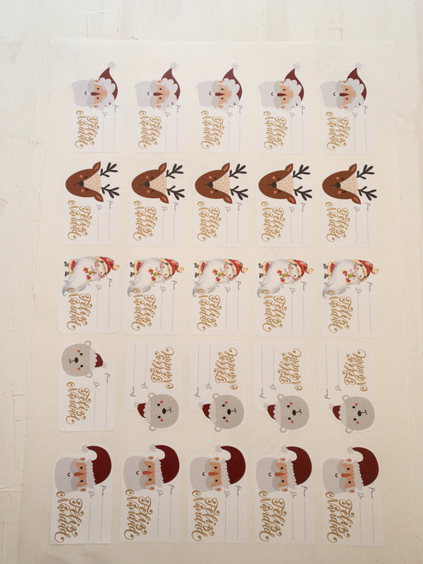 25 STICKER PARA REGALOS + INFO PINCHANDO LA FOTO