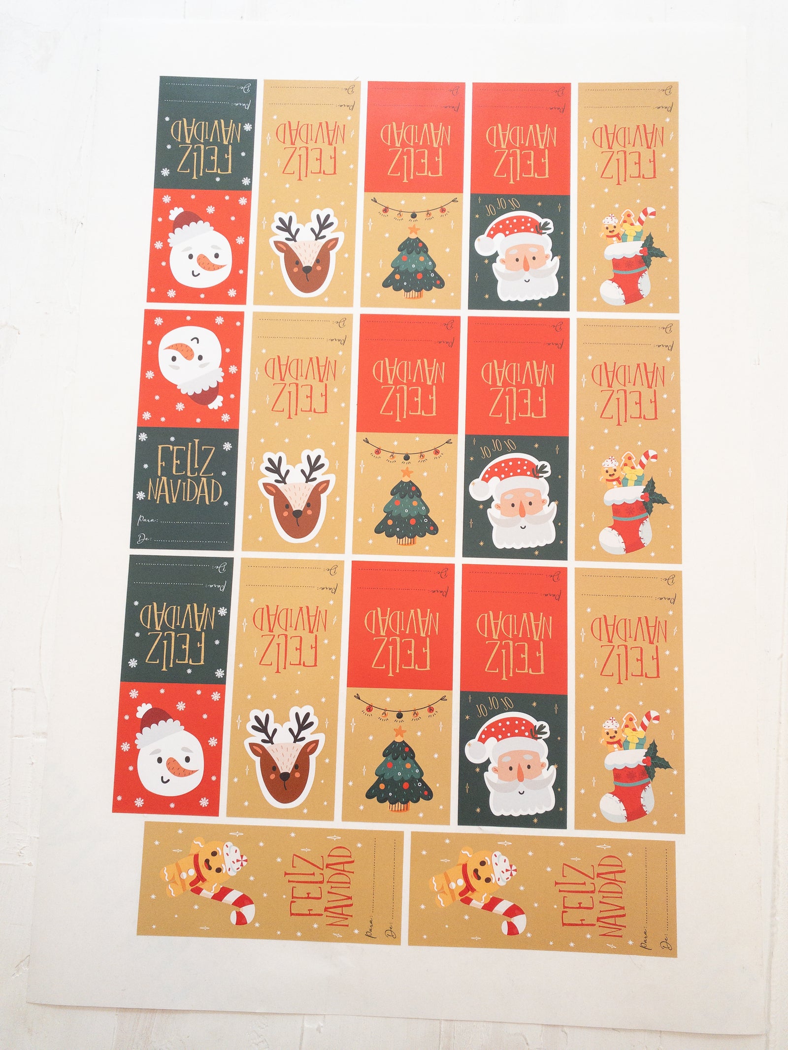 17 STICKER MIX SELLA BOLSA 5x12 cms + INFO PINCHANDO LA FOTO