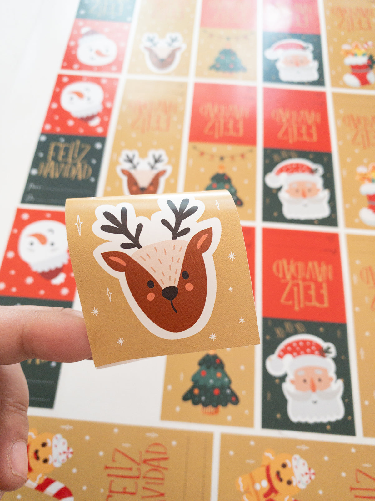 17 STICKER MIX SELLA BOLSA 5x12 cms + INFO PINCHANDO LA FOTO