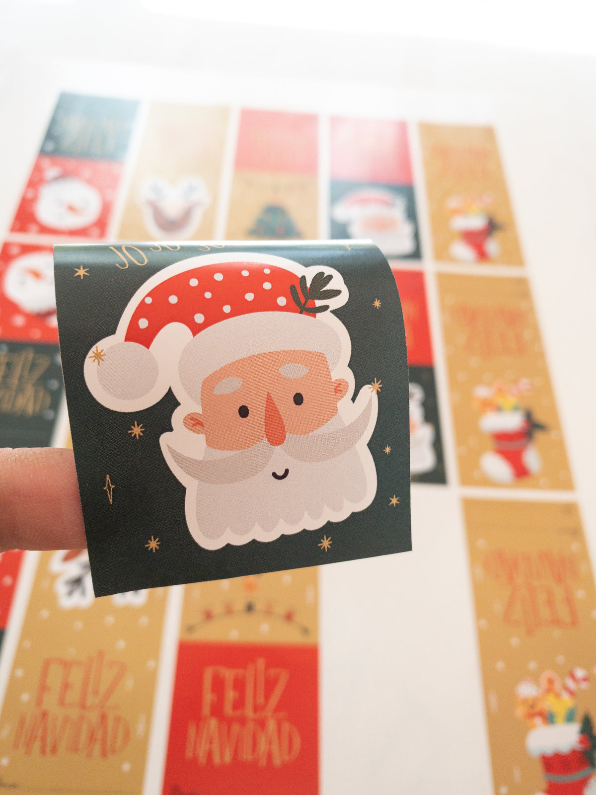 17 STICKER MIX SELLA BOLSA 5x12 cms + INFO PINCHANDO LA FOTO