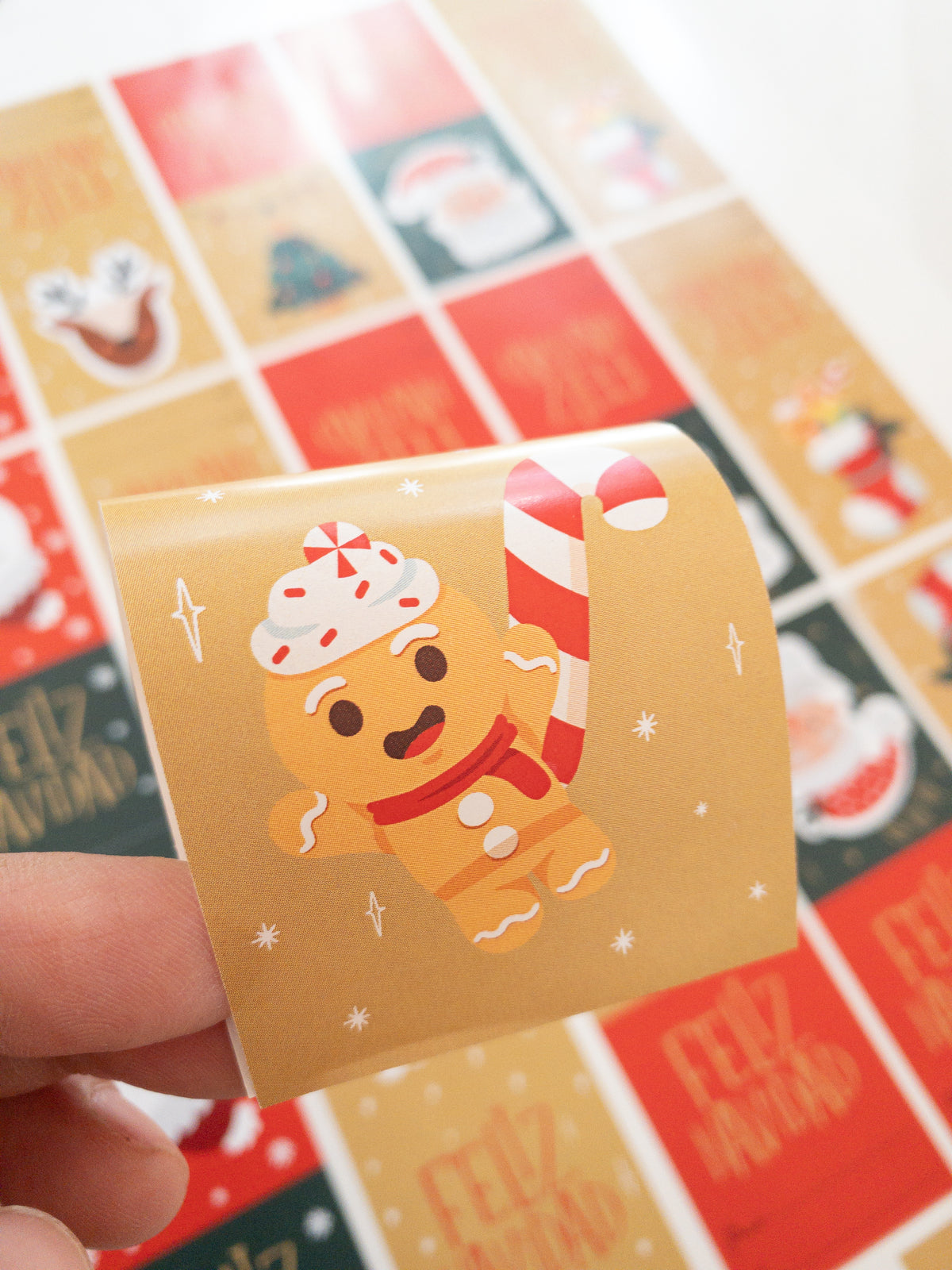 17 STICKER MIX SELLA BOLSA 5x12 cms + INFO PINCHANDO LA FOTO