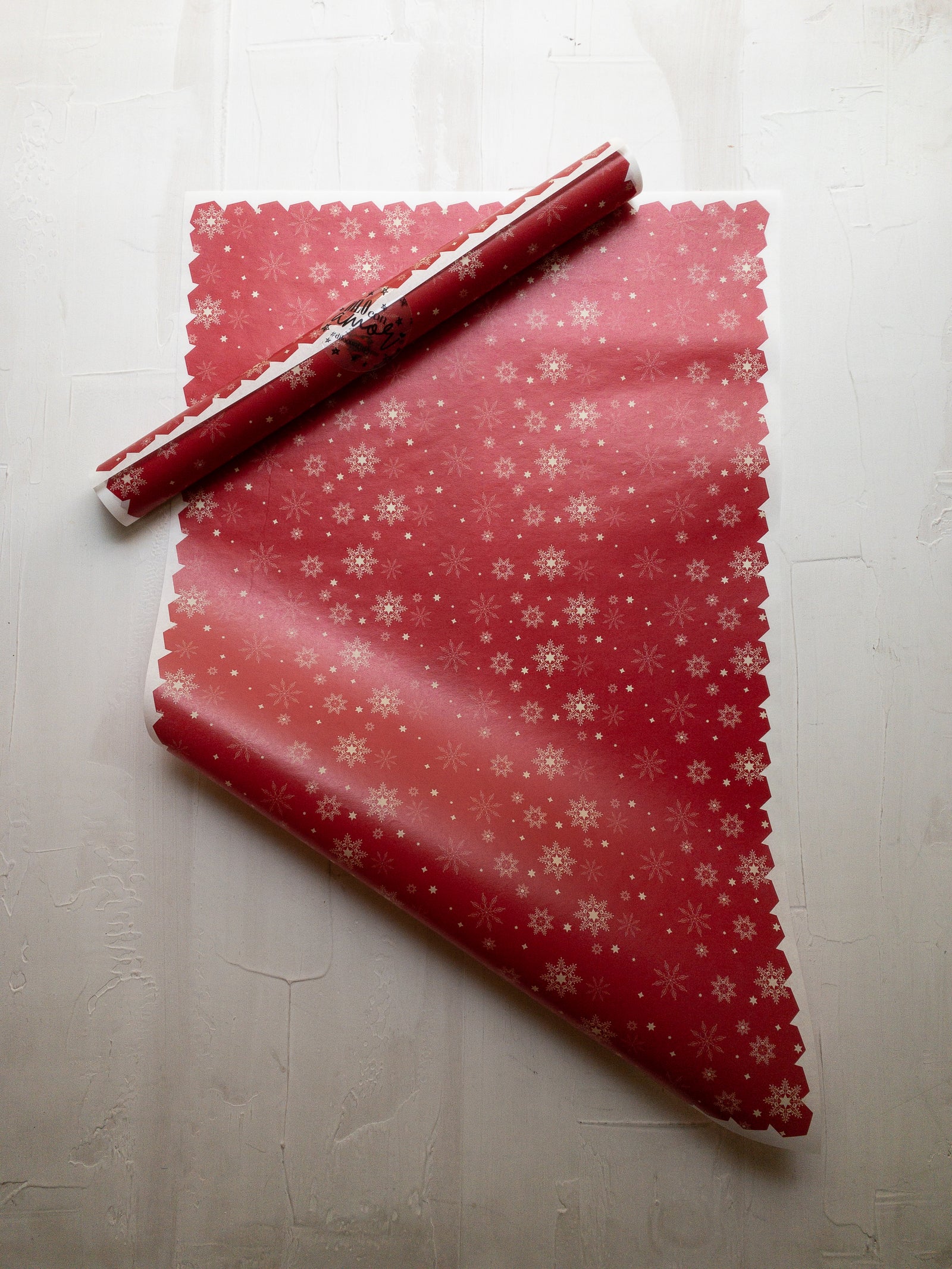 50 PAPEL MANTEQUILLA 33X50 CM - SNOWFLAKE - SIN LOGO + INFO PINCHANDO LA FOTO