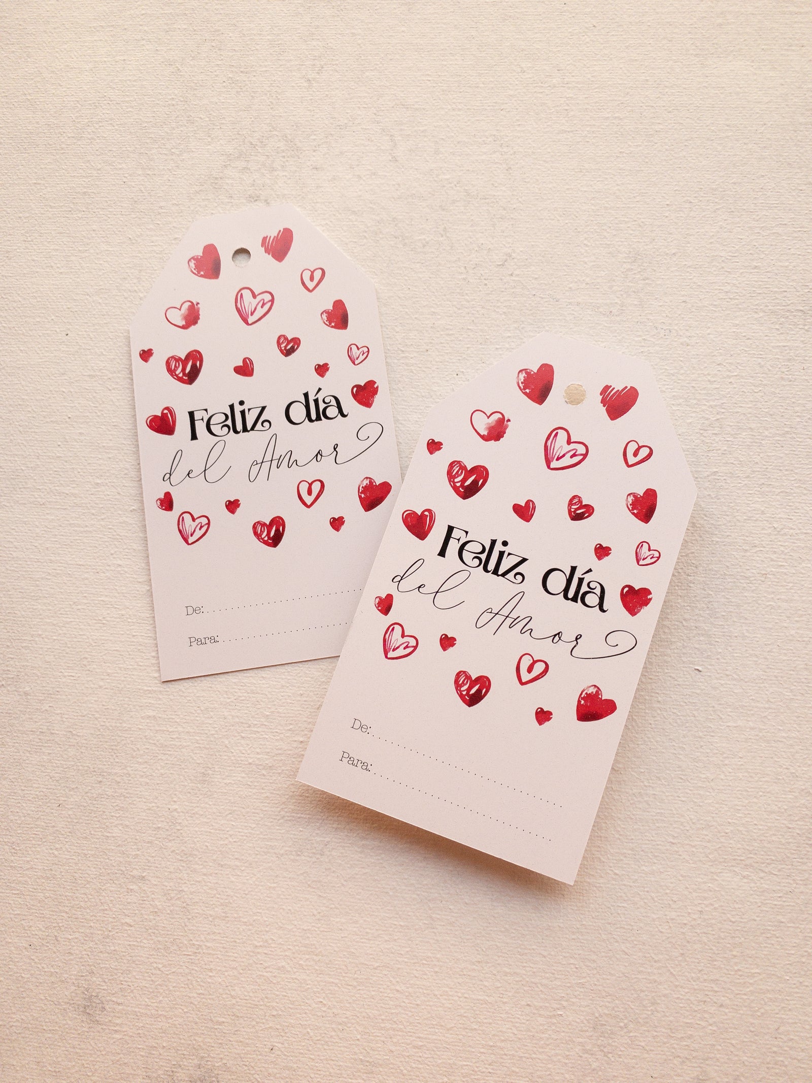 40 TAGS 6x11 CM - CORACHURRINES