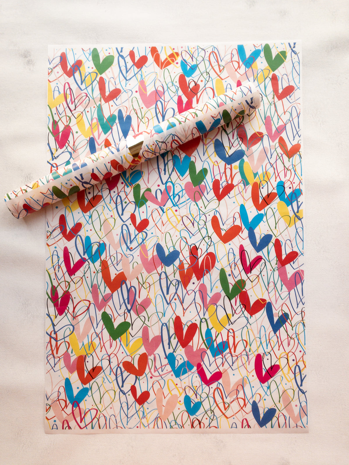 50 PAPEL MANTEQUILLA - LOVE WALL - SIN LOGO