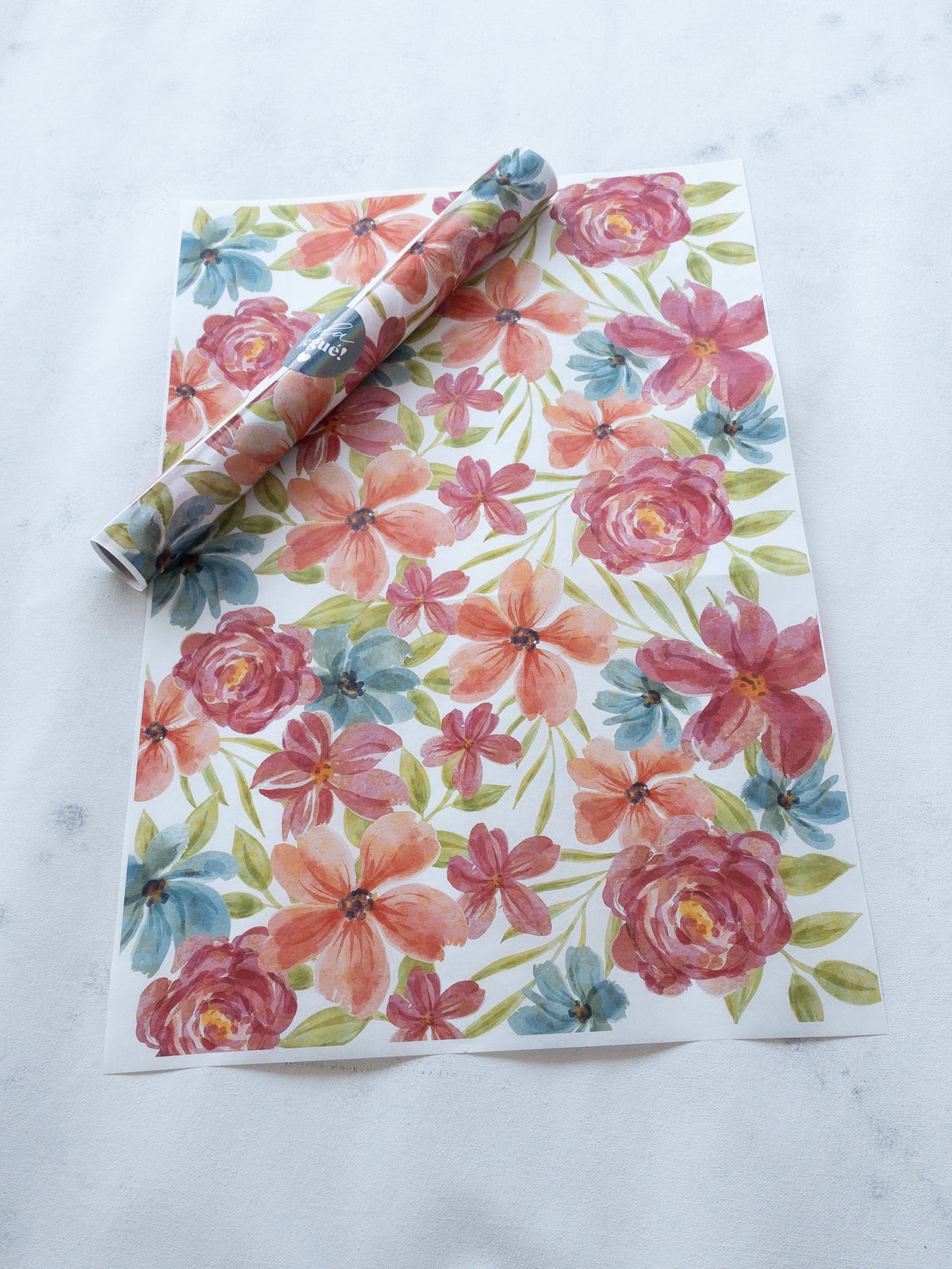 50 MANTEQUILLAS 33X50 CMS - SIN LOGO - FLORECILLAS ROSADILLAS