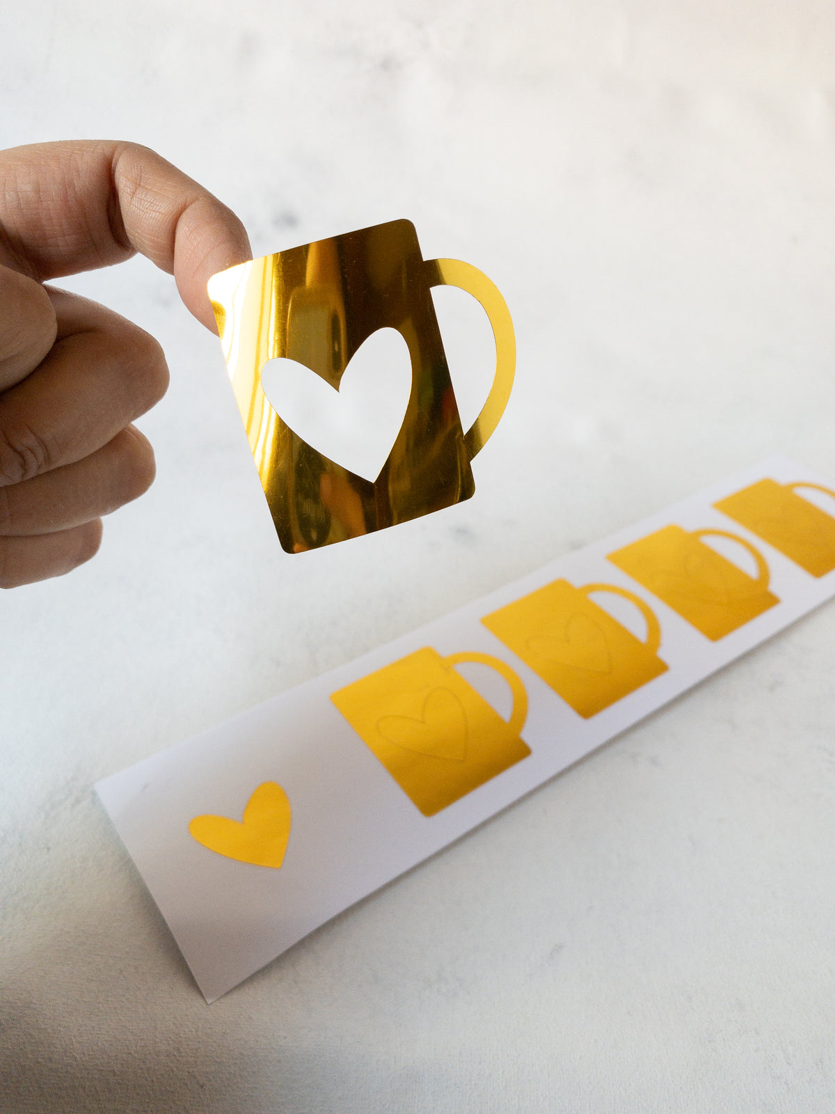 25 TAZONES + 25 CORAZONES - ADHESIVOS - MÁS INFO PINCHANDO LA FOTO