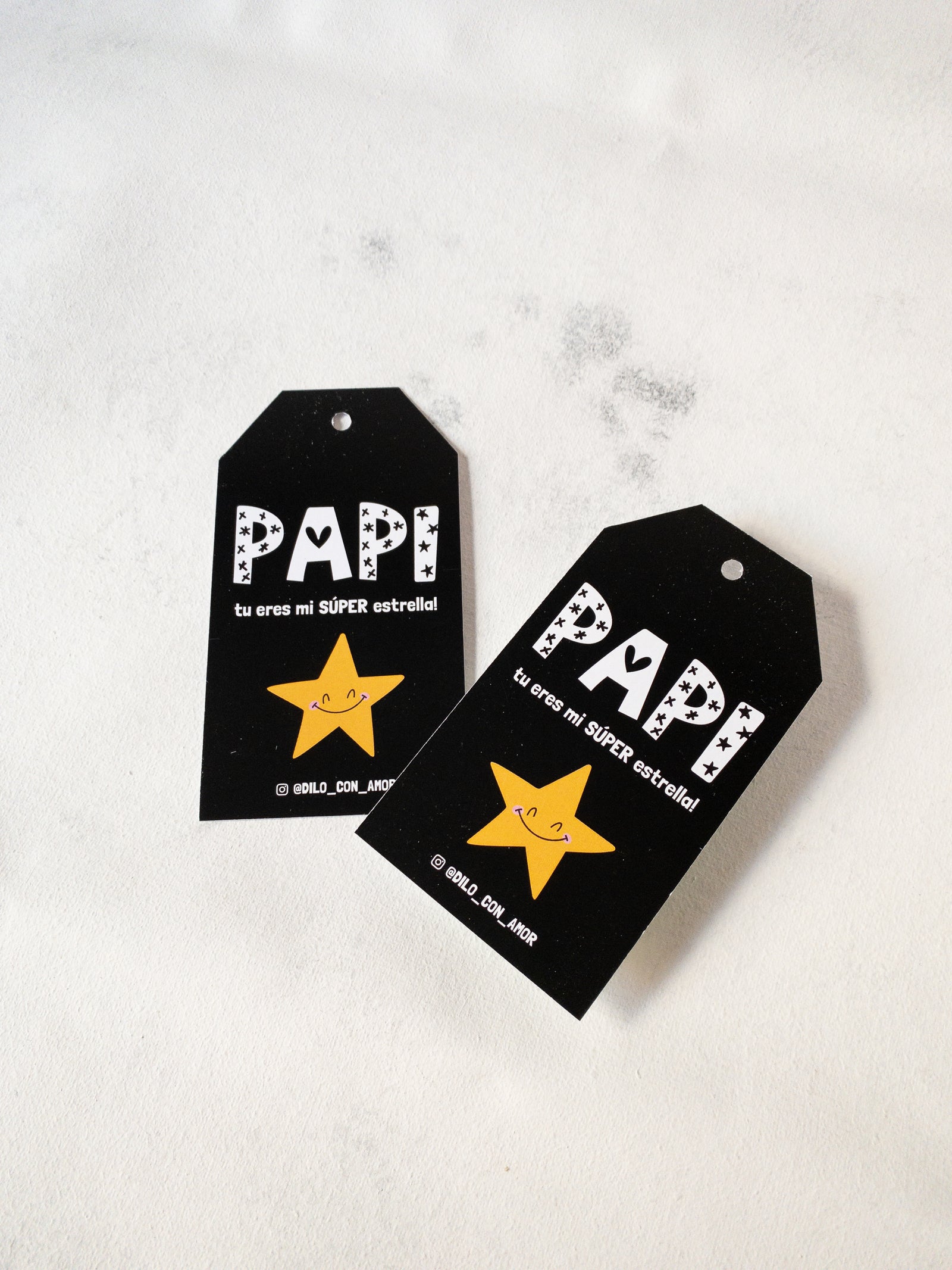 40 TAGS  6X11 CMS - TÚ ERES MI ESTRELLA - MÁS INFO PINCHA FOTO