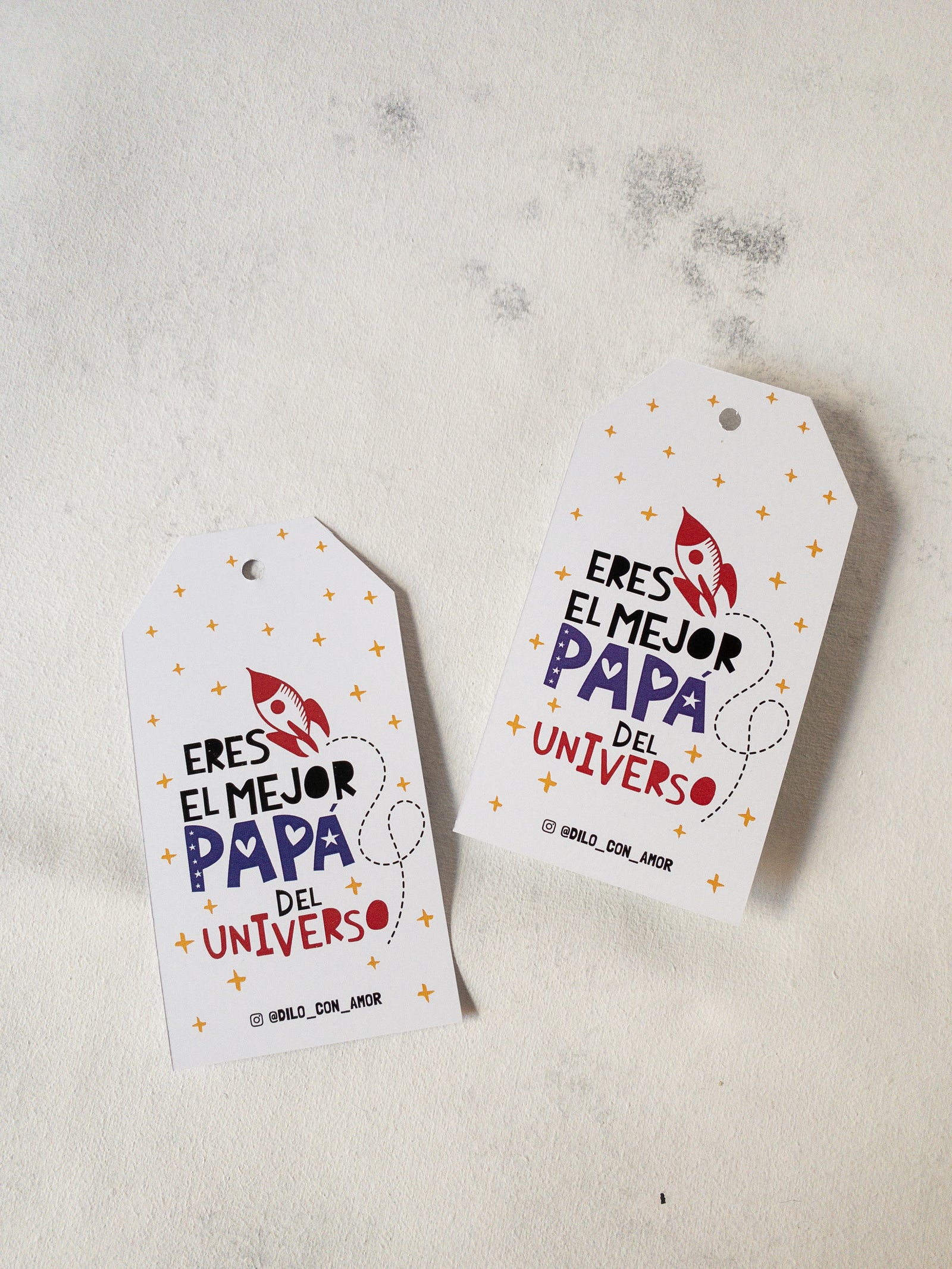 40 TAGS  6X11 CMS - ERES EL MEJOR - MÁS INFO PINCHA FOTO