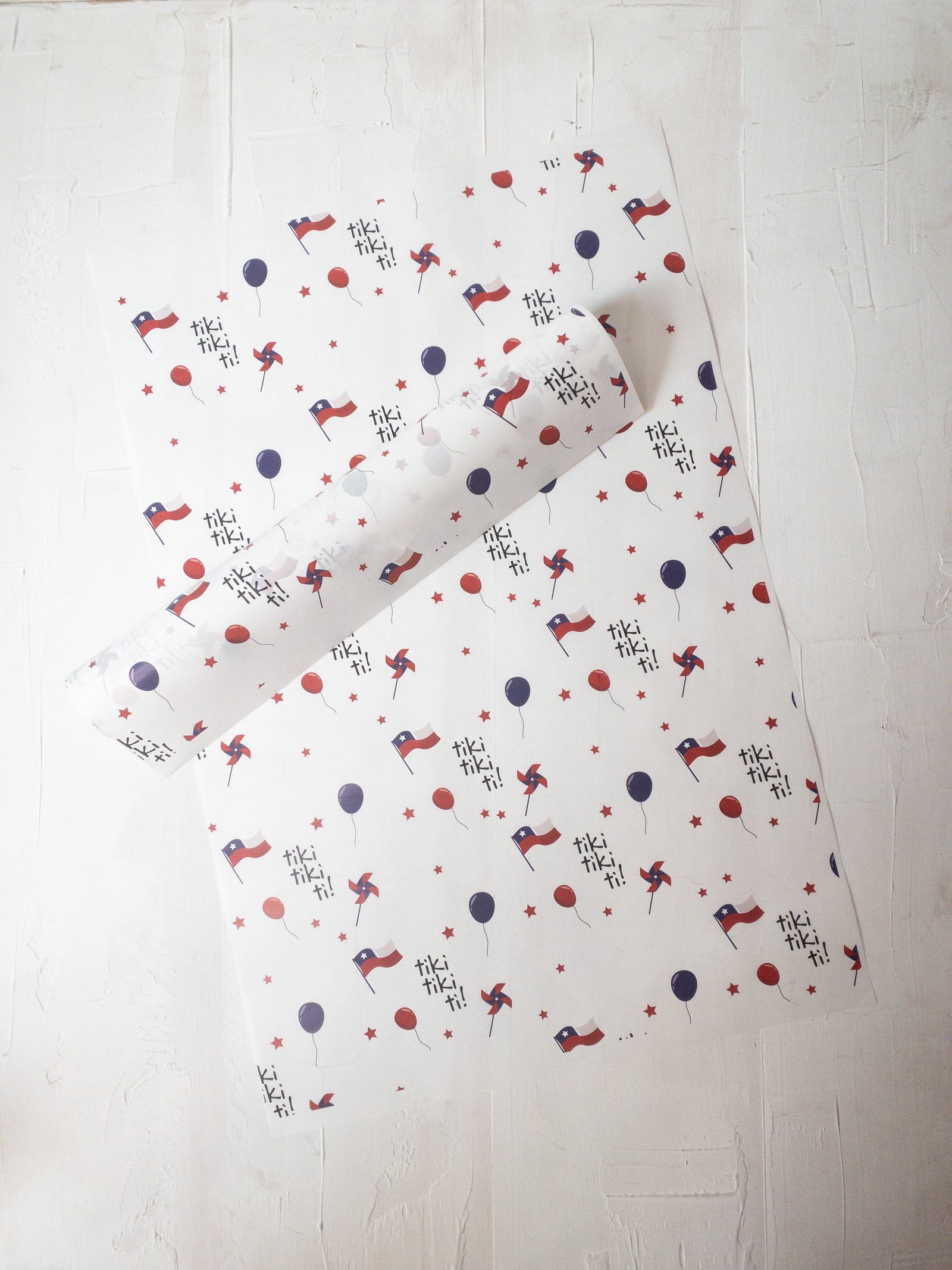 50 PAPELES 33X50 - TIKI TIKI TIIII - SIN LOGO - MÁS INFO PINCHA LA FOTO