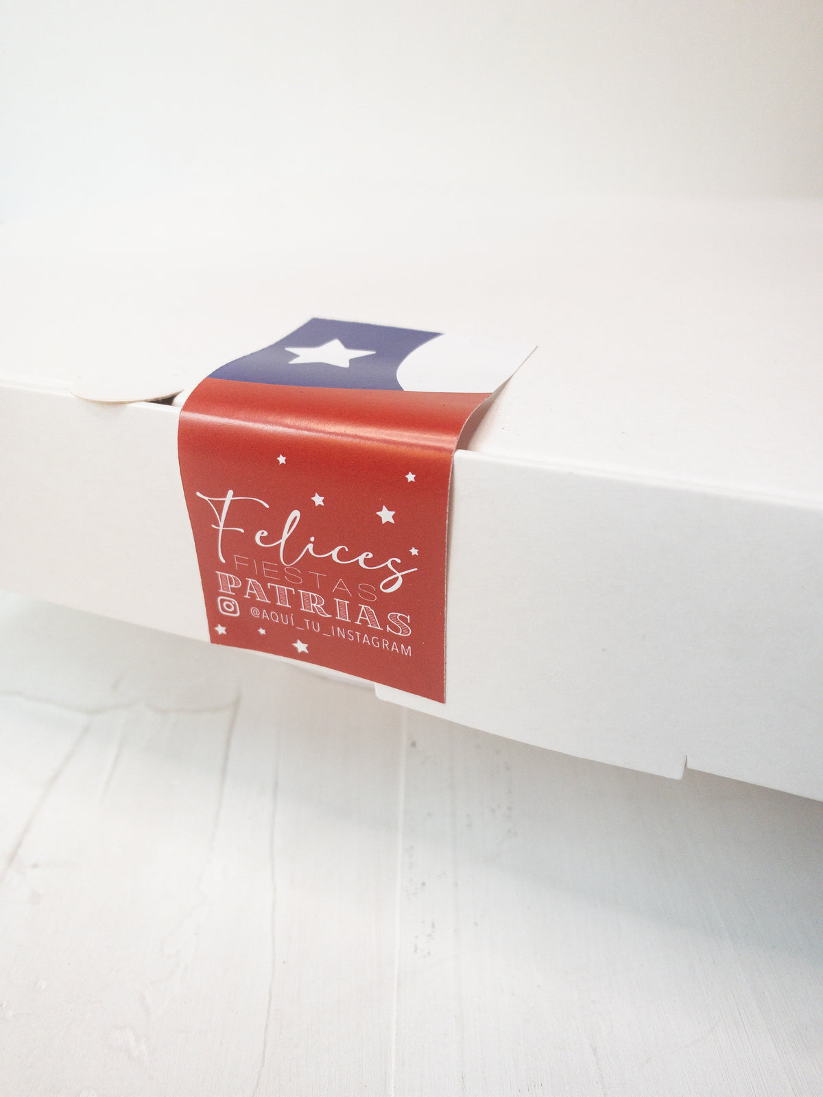 30 STICKER 4X8 CM - CIERRE CAJA 18CHERO MINI / INGRESA EN LA FOTO PARA INFO