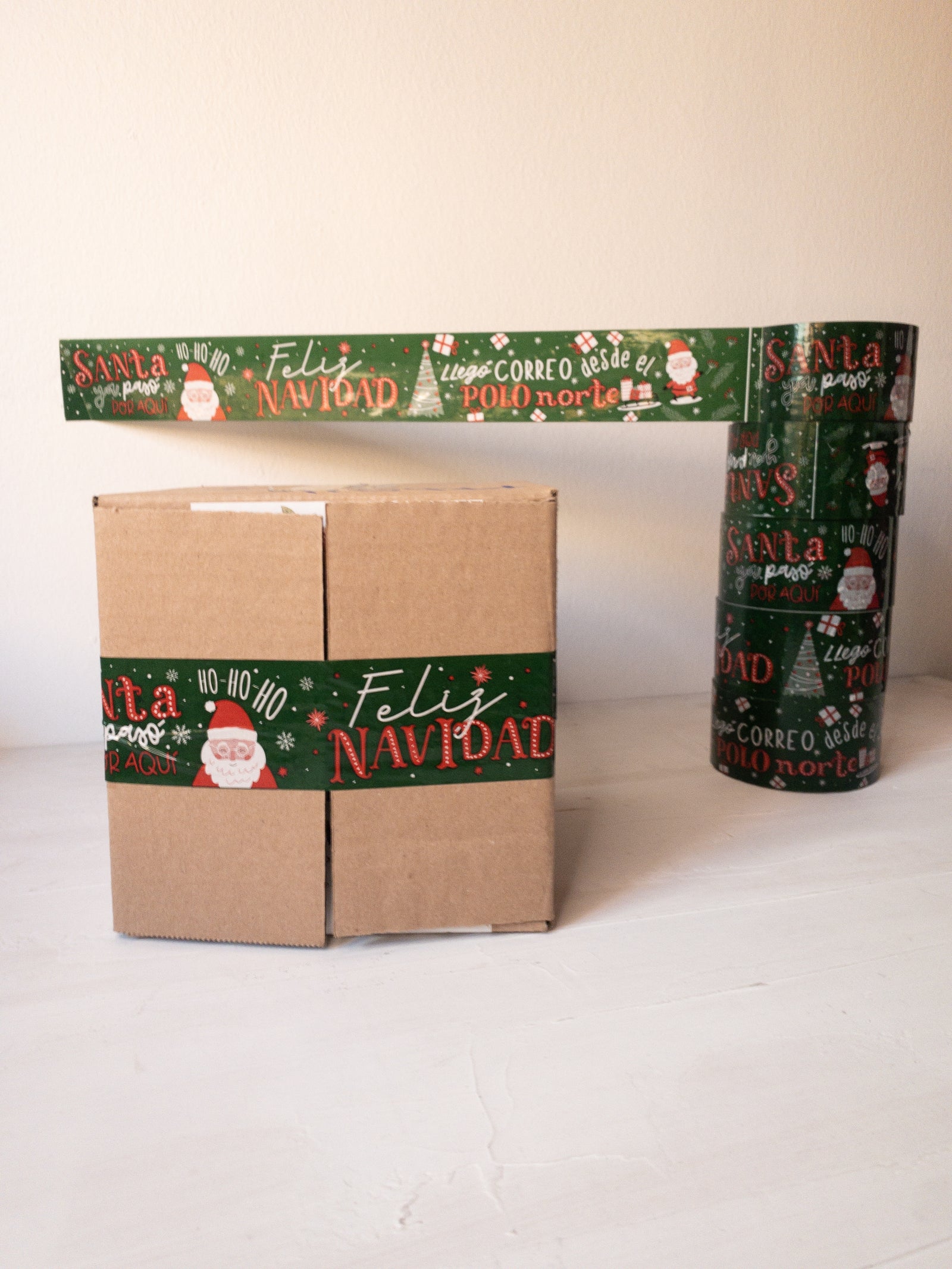 1 CINTA DE EMBALAJE "NAVIDAD" + INFO PINCHANDO LA FOTO