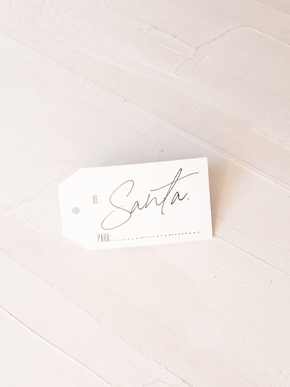 30 TAGS 5x9 CM - SANTA / INGRESA EN LA FOTO PARA OPCIONES